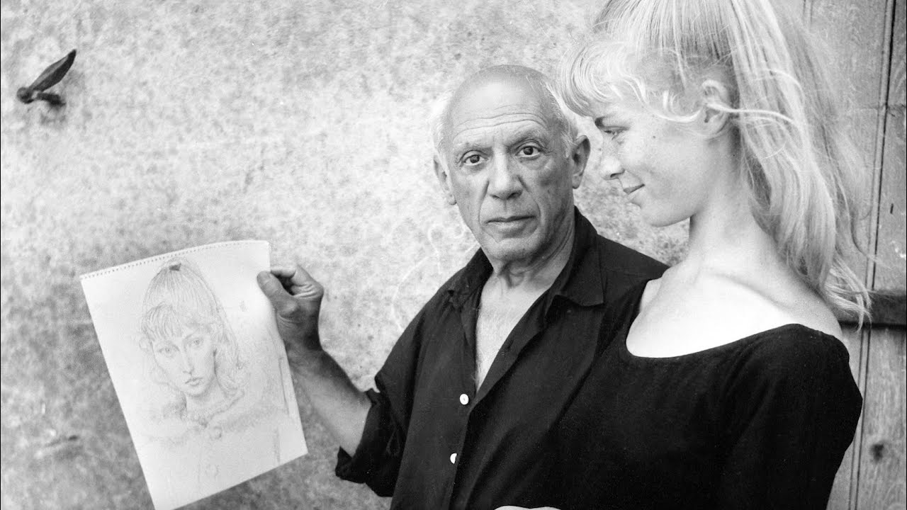 Picasso și Sylvette David - muza Ponytail Period