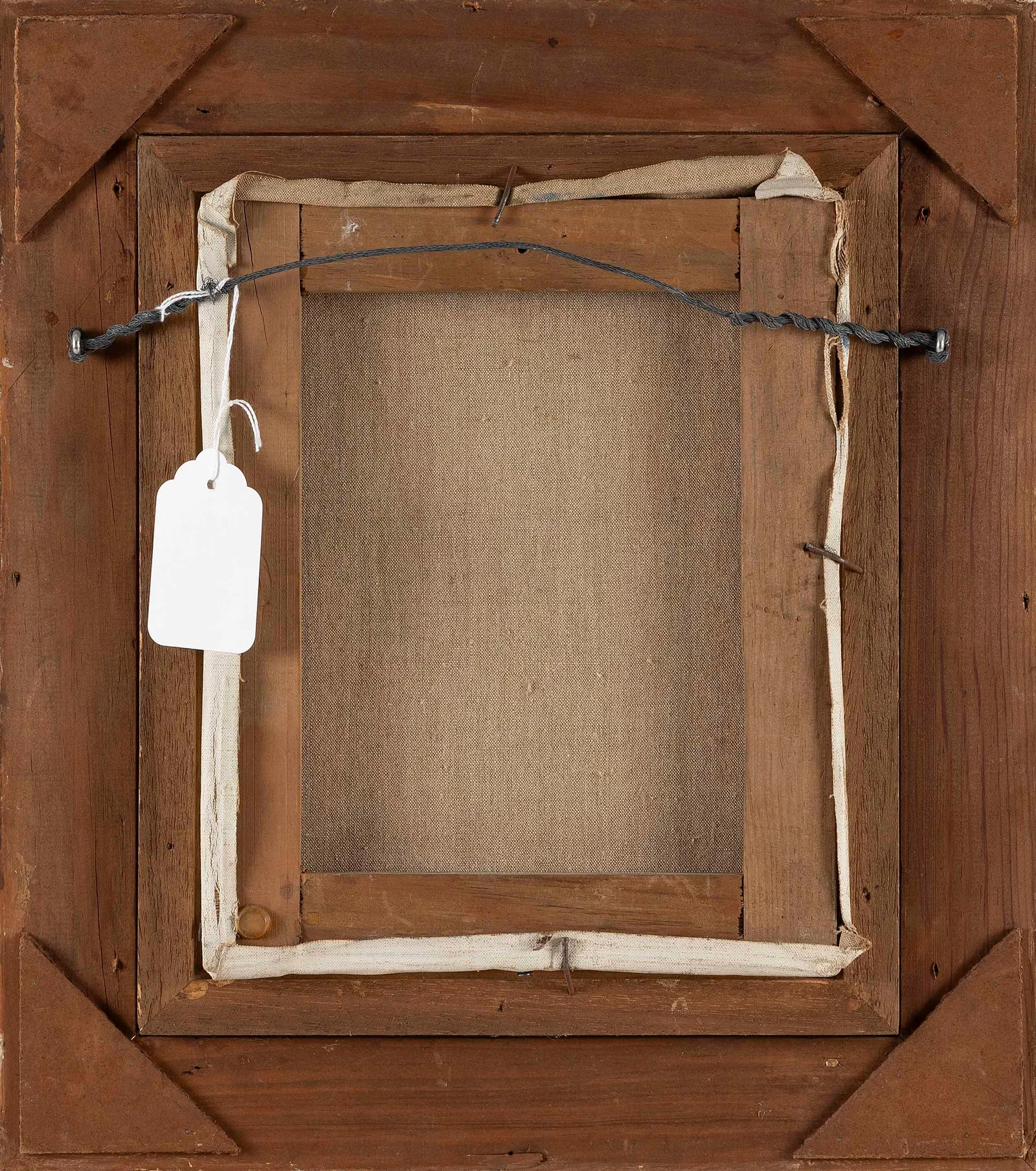 François Gall - Jeune femme en robe bleue