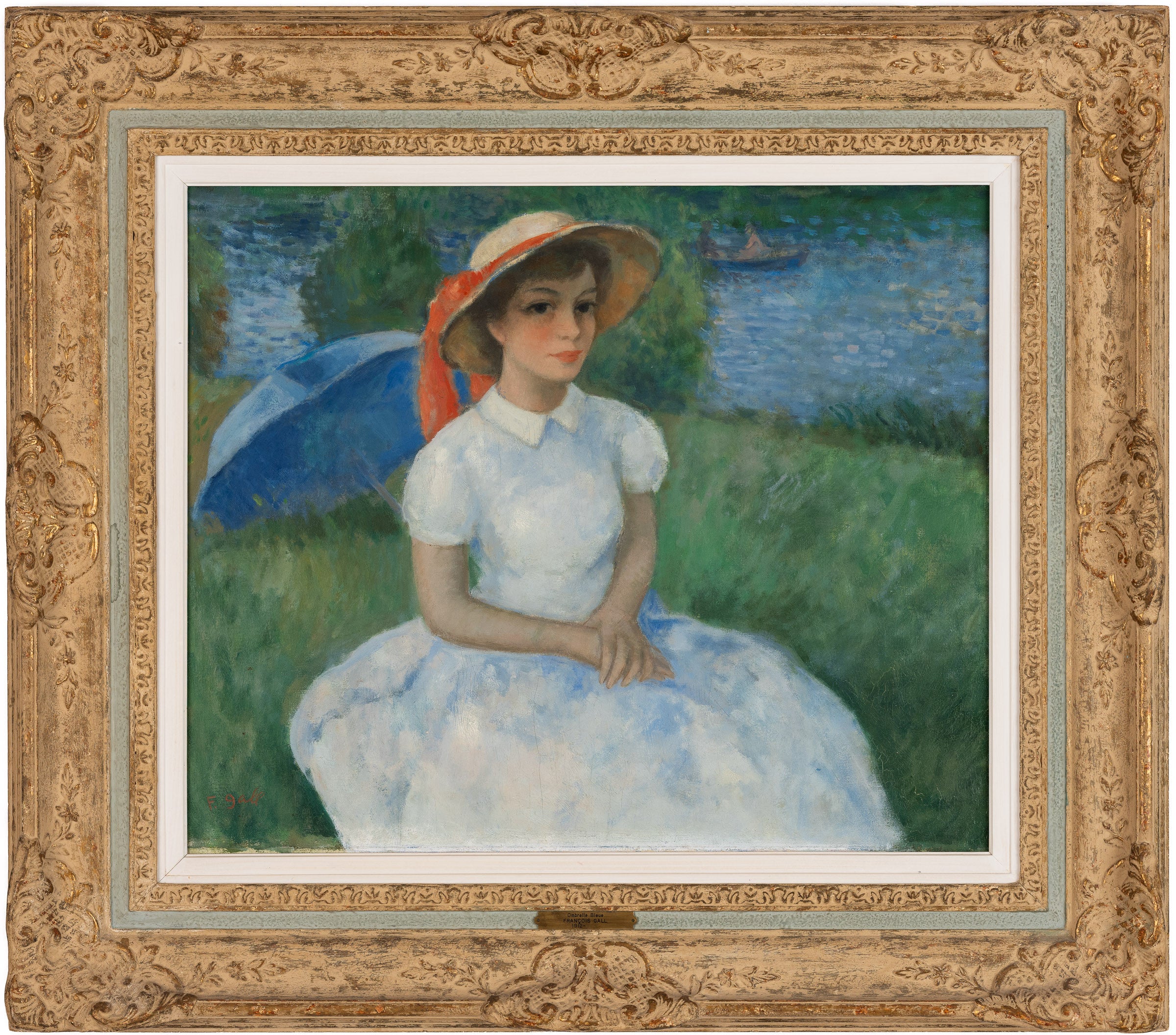 François Gall - Ombrelle bleue