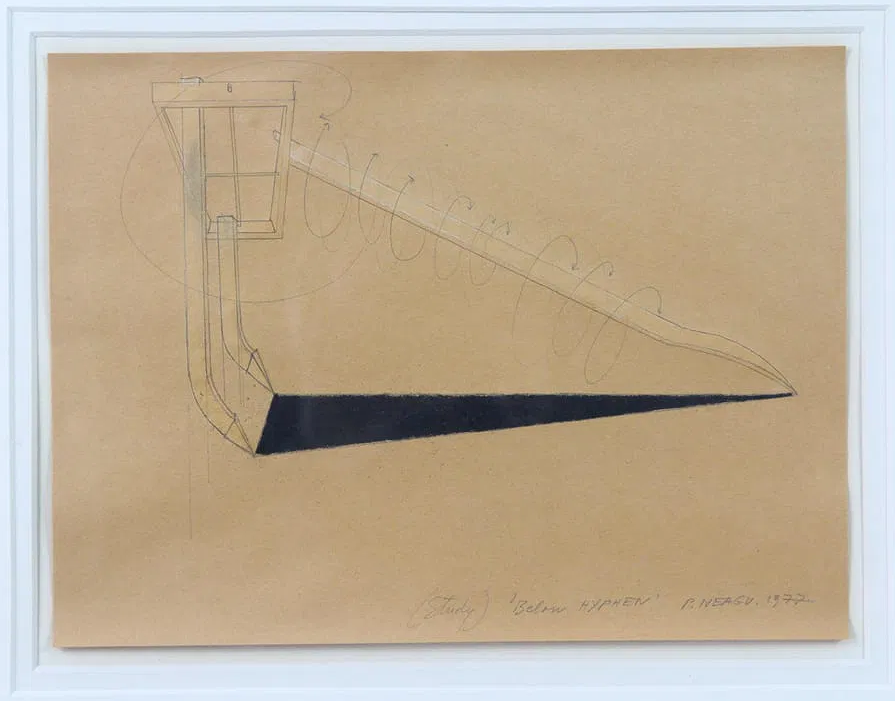 Paul Neagu - Below Hyphen, study