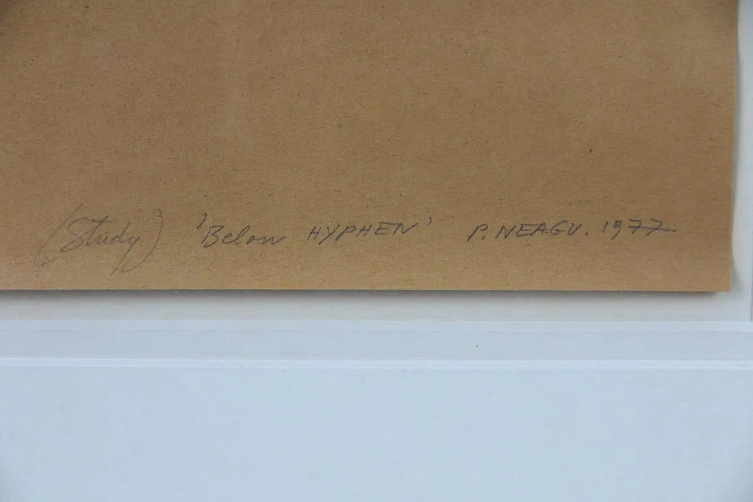 Paul Neagu - Below Hyphen