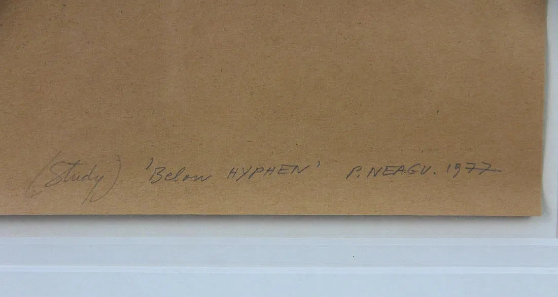 Paul Neagu - Below Hyphen, study - Artiss