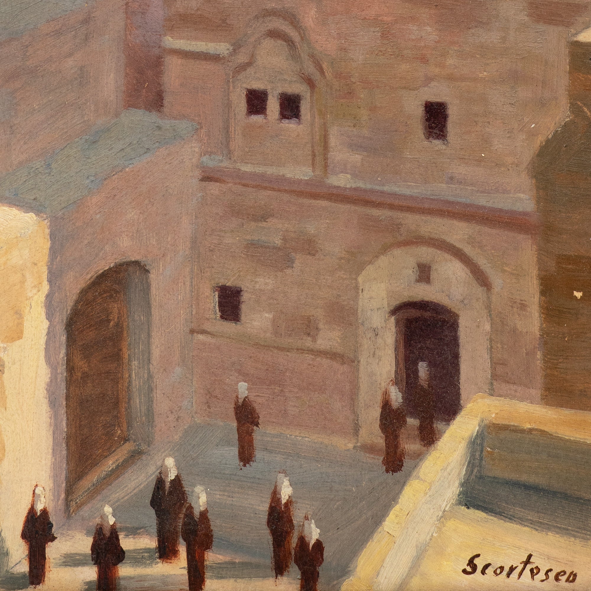 Paul Scorţescu - Templu din Damasc, Syria - Artiss