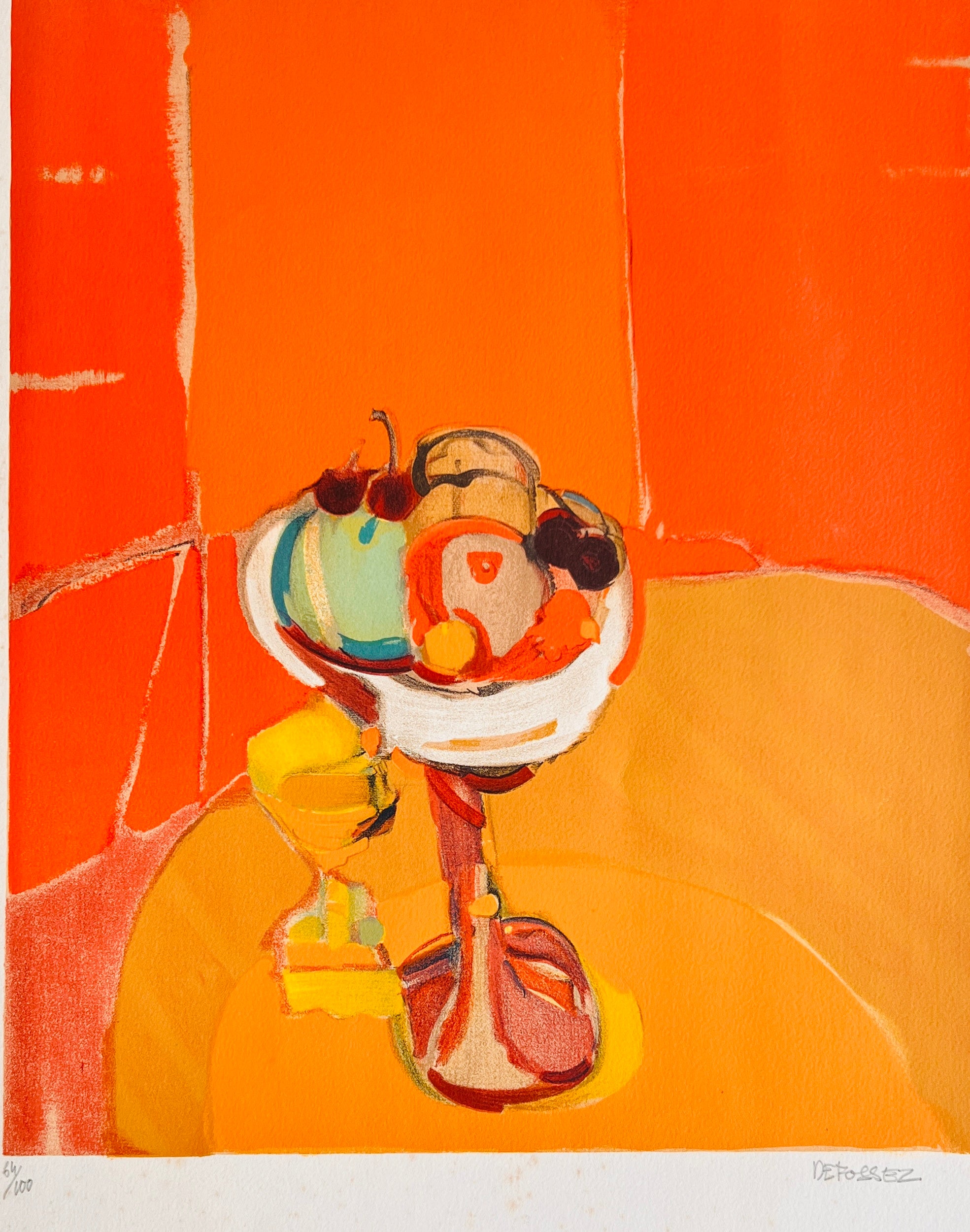 Alfred Defossez - Natură statică cu fructe