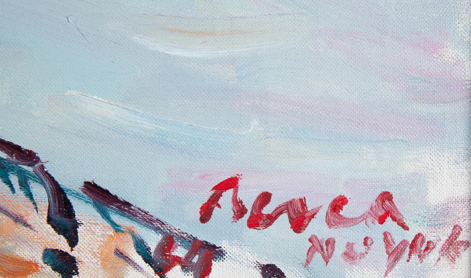 Dimitrie Berea - A Morning on the East River, New York