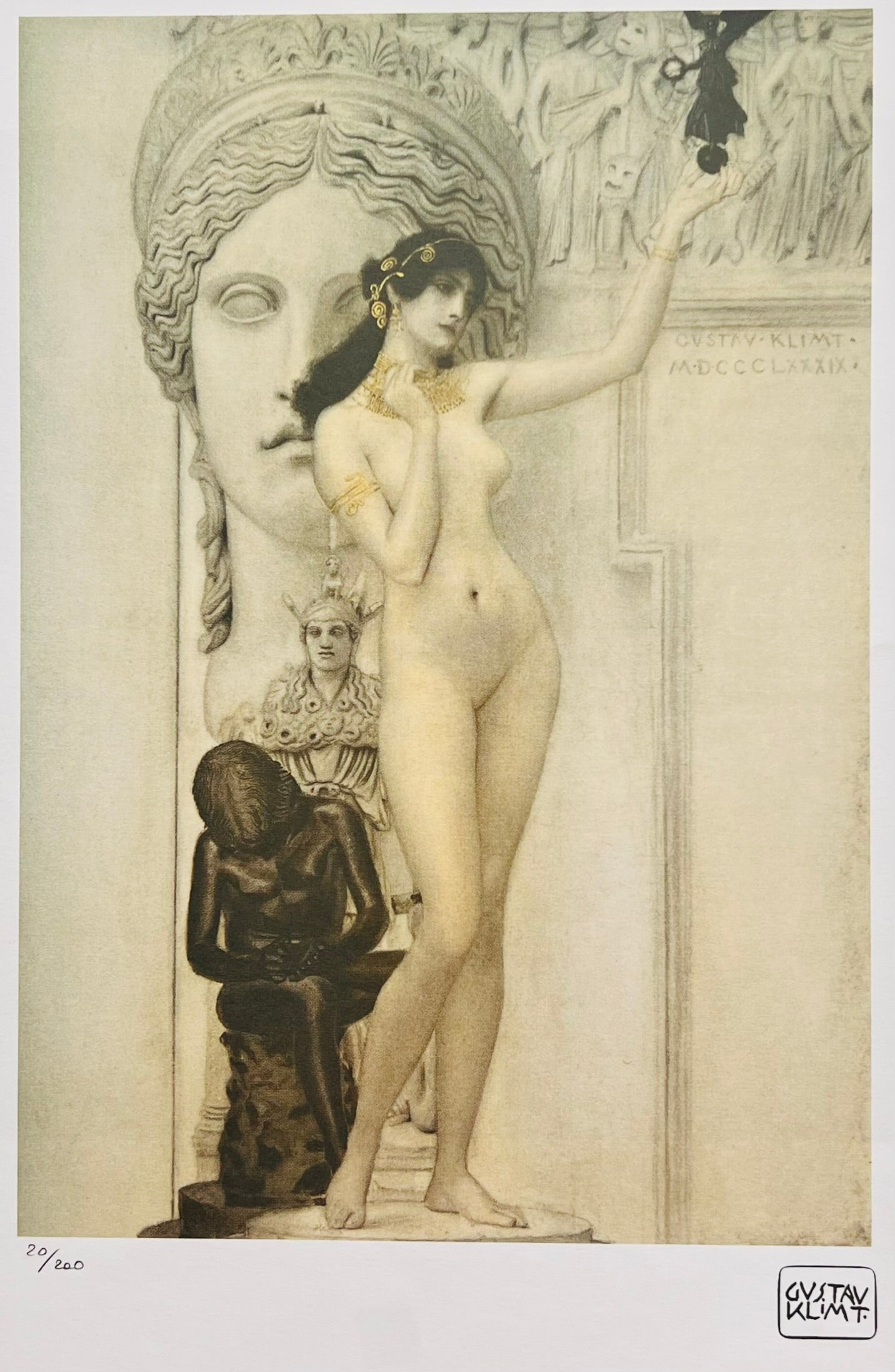 Gustav Klimt - Allegory of sculpture