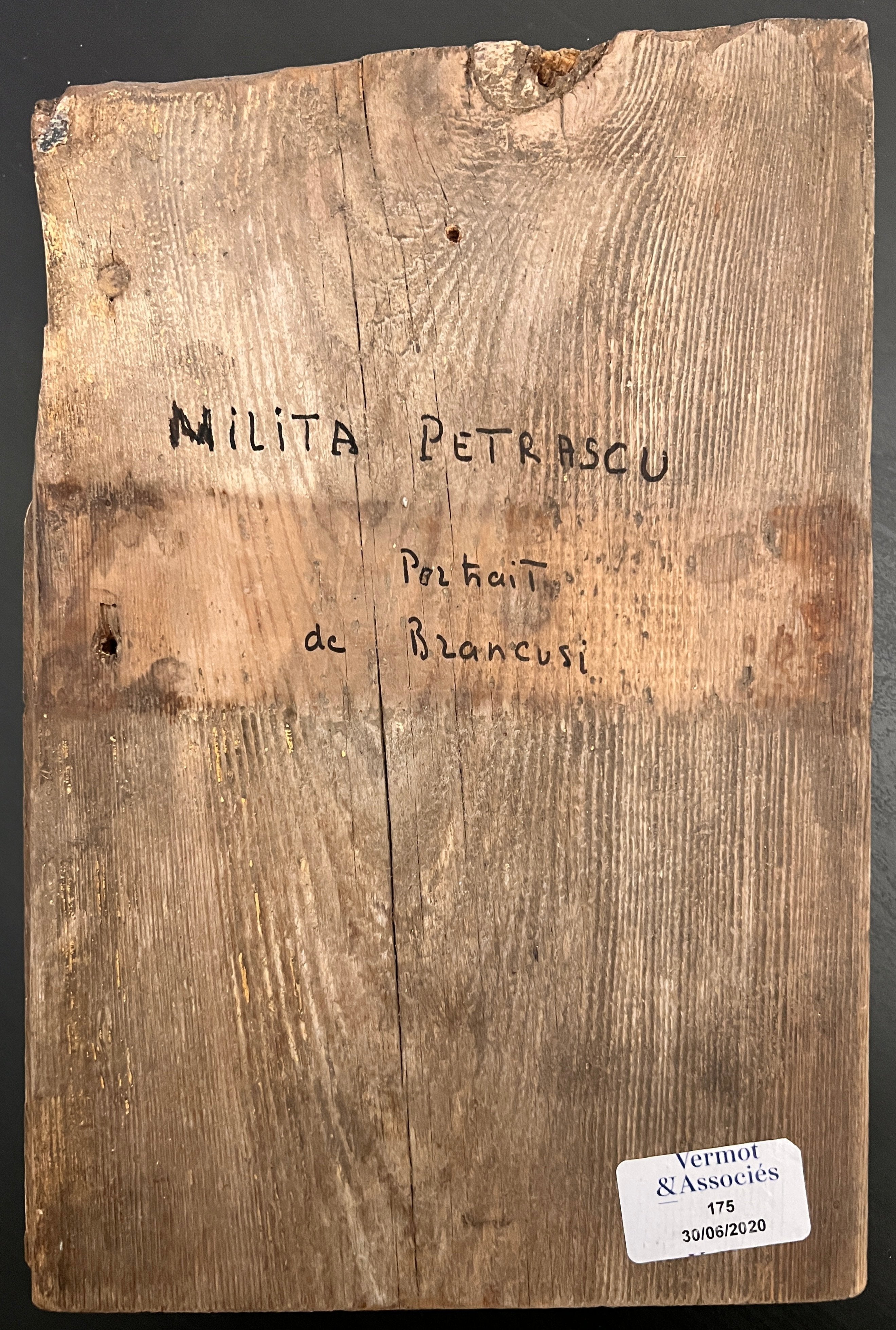 Milița Petrașcu - portretul lui Brâncuși