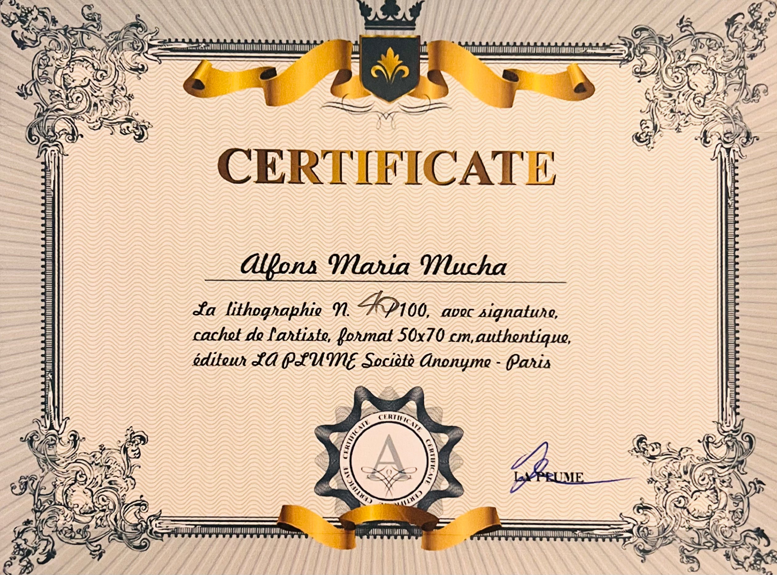 Alphonse Mucha - Dance