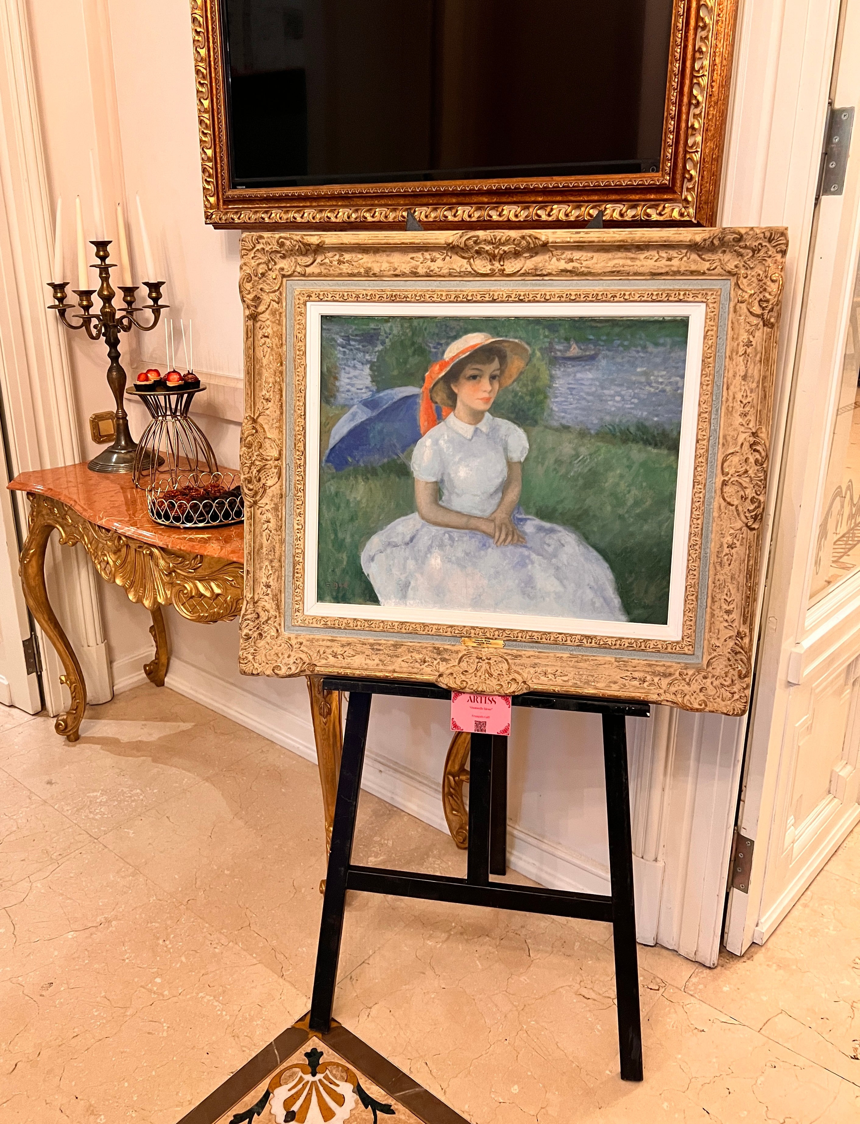 François Gall - Ombrelle bleue