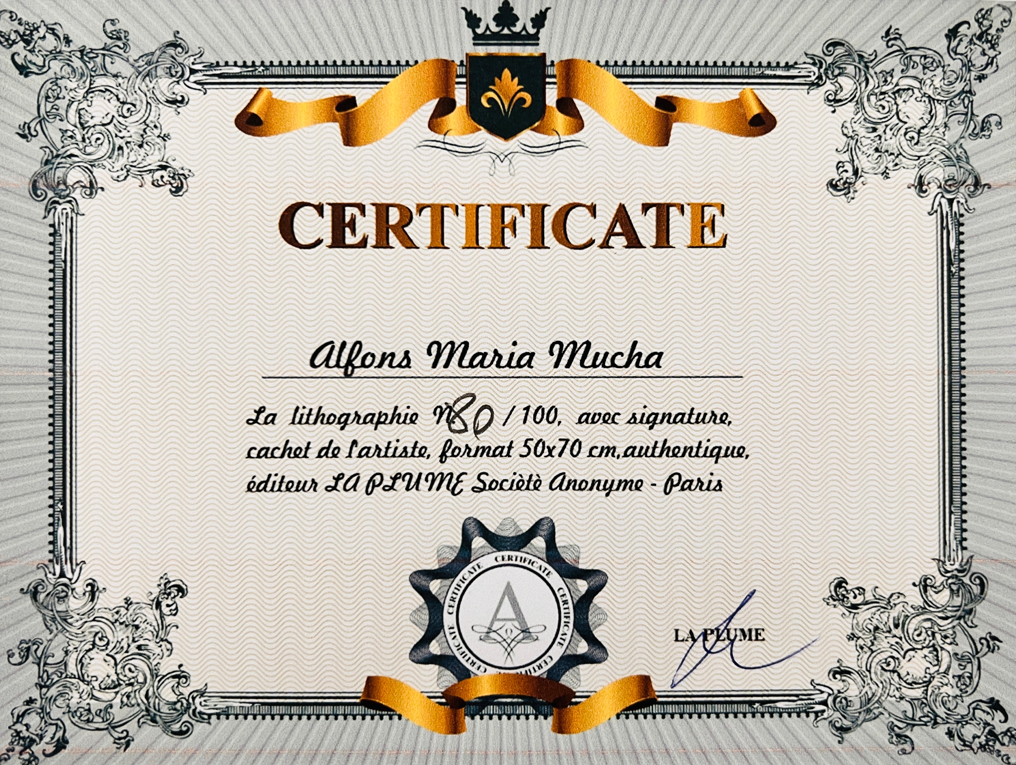 Alphonse Mucha - Seasons - Autumn