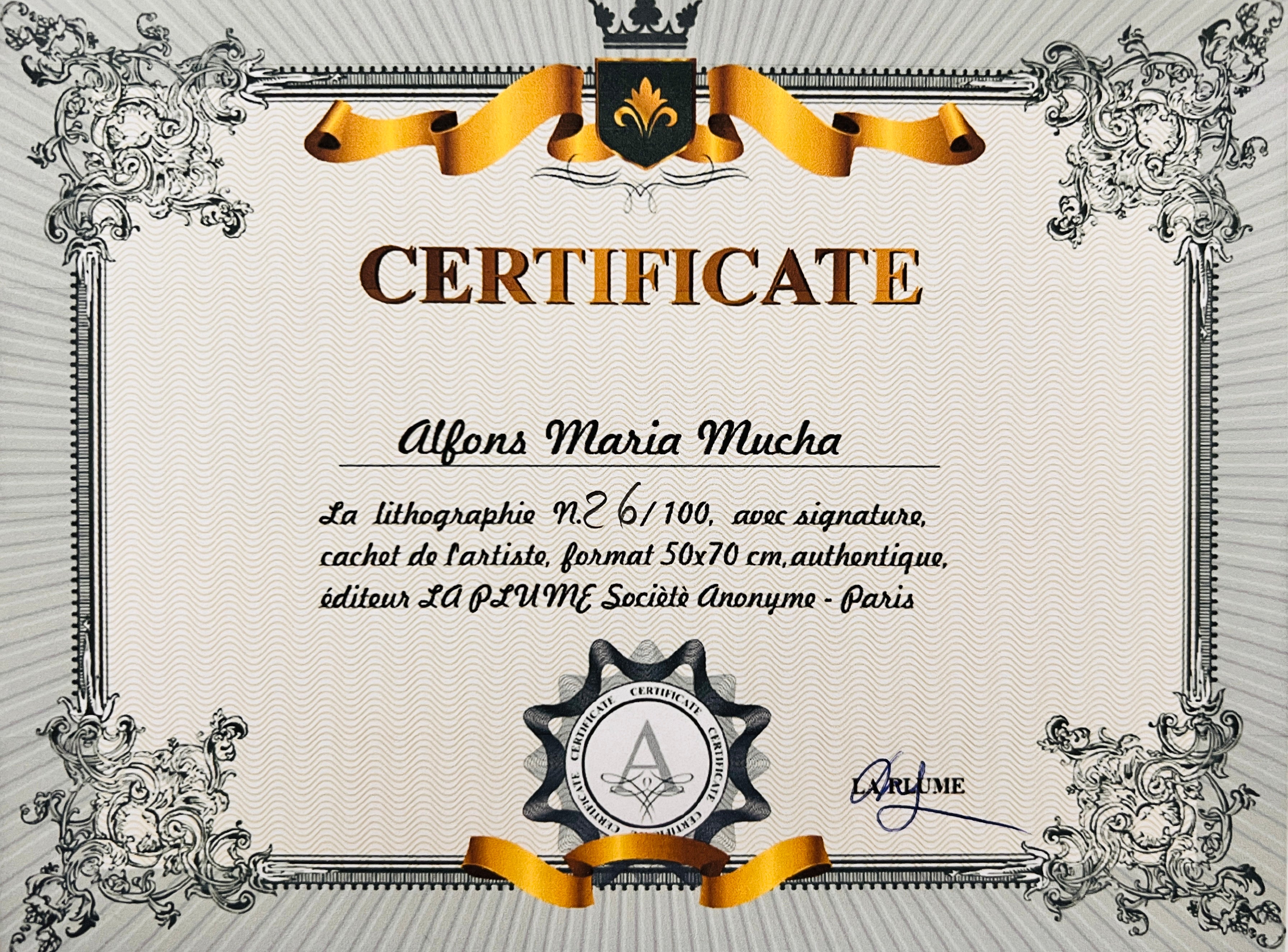 Alphonse Mucha - Daydream