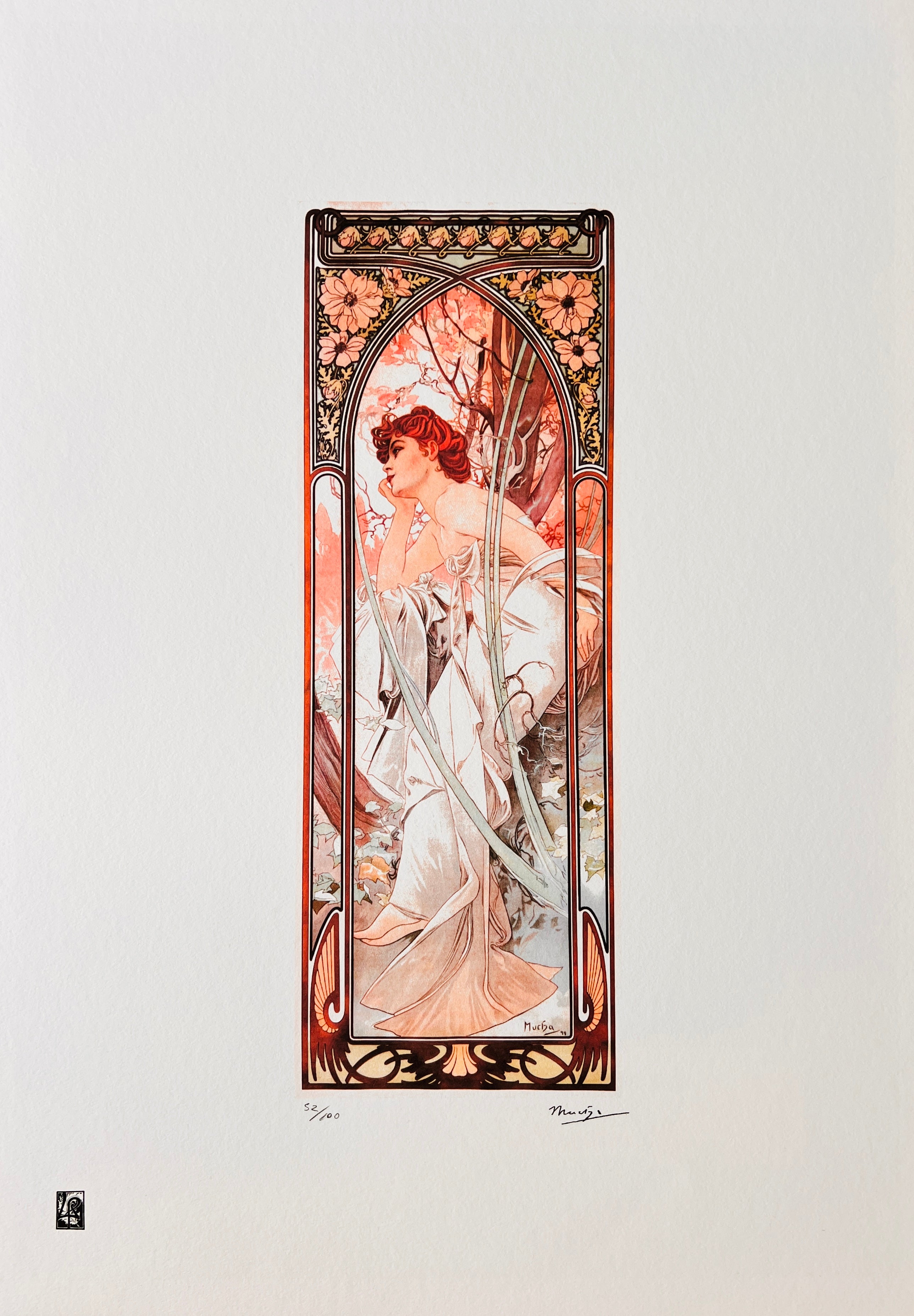 Alphonse Mucha - Evening Reverie