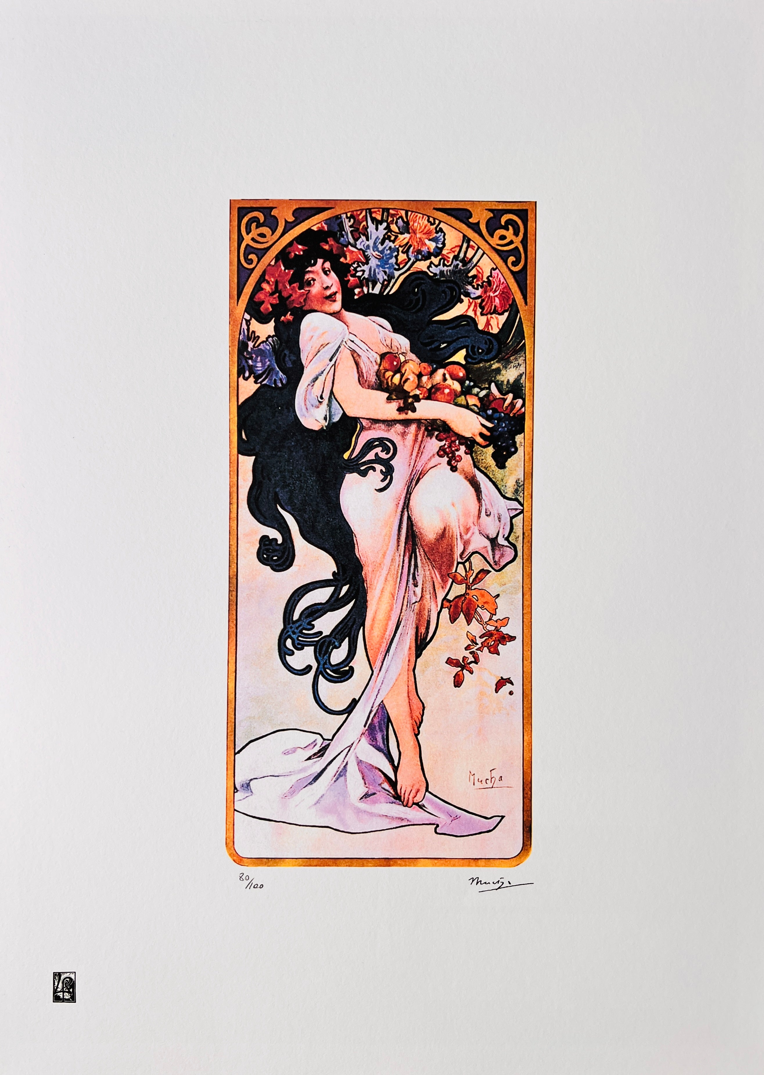 Alphonse Mucha - Seasons - Autumn