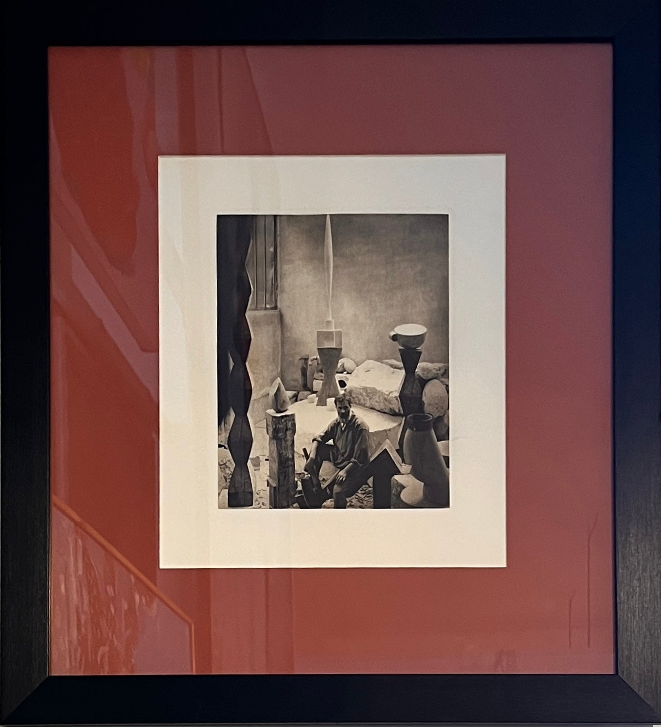 Edward Jean Steichen - Brâncuși în atelier