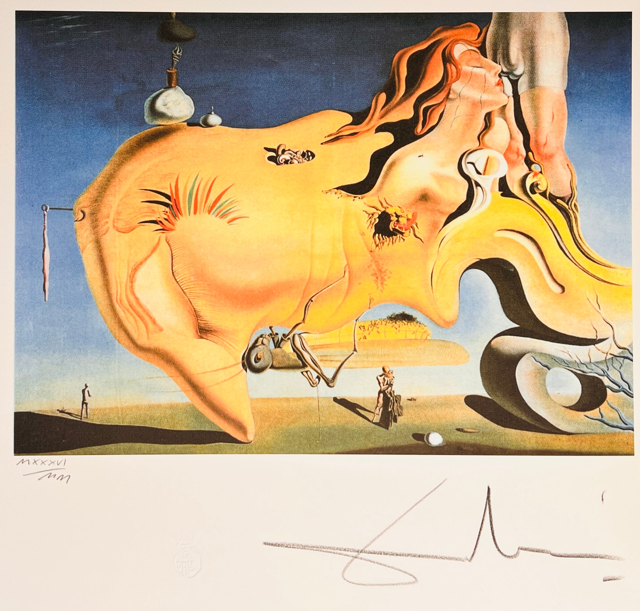 Salvador Dali - Le Grand Masturbateur