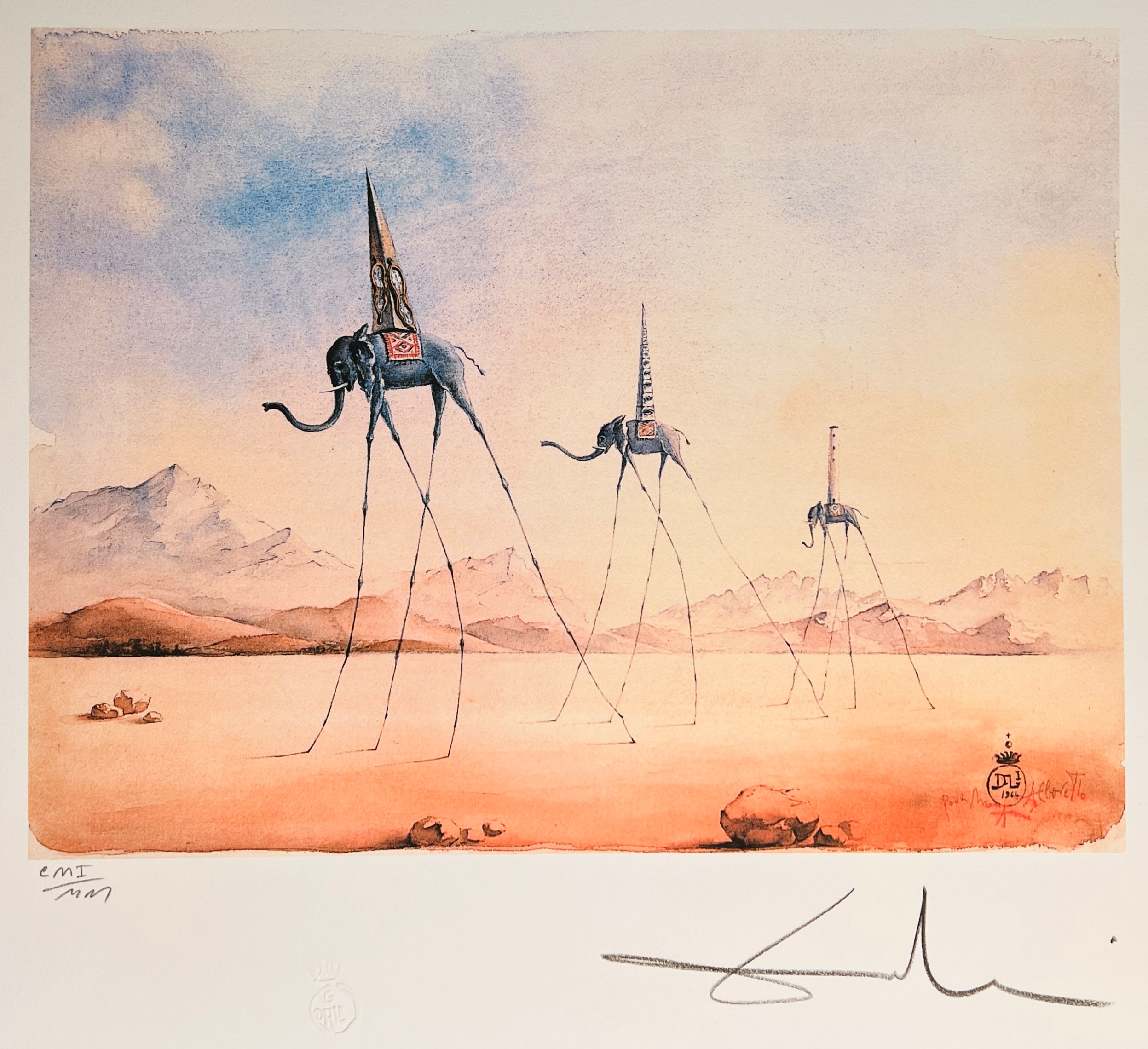 Salvador Dali - Elephants