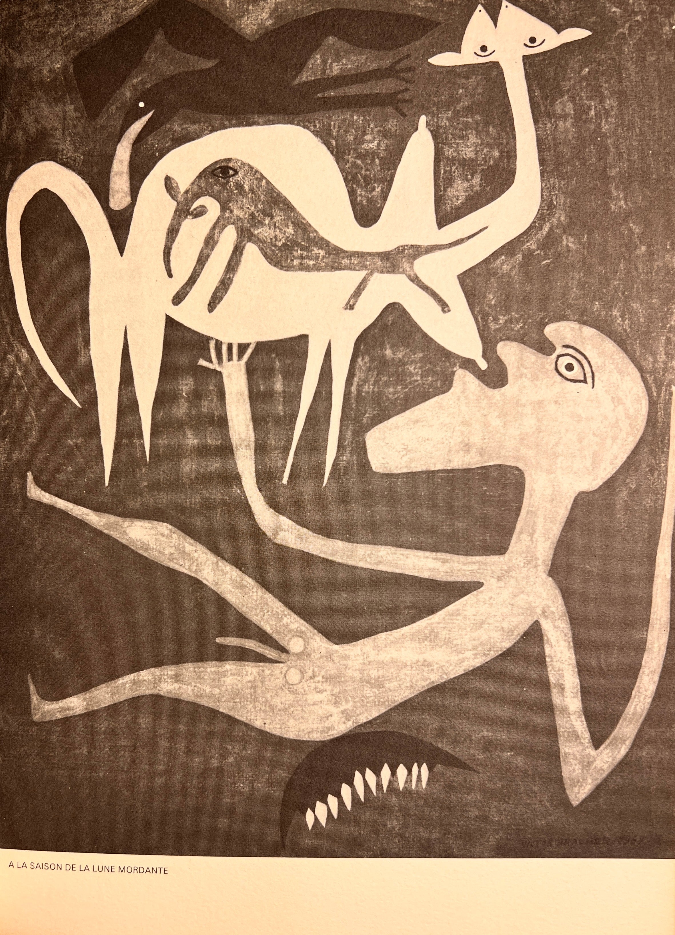 Victor Brauner - "Plan de l'exposition" și "Catalogue d`exposition", Galeria Alexandre Iolas, Paris