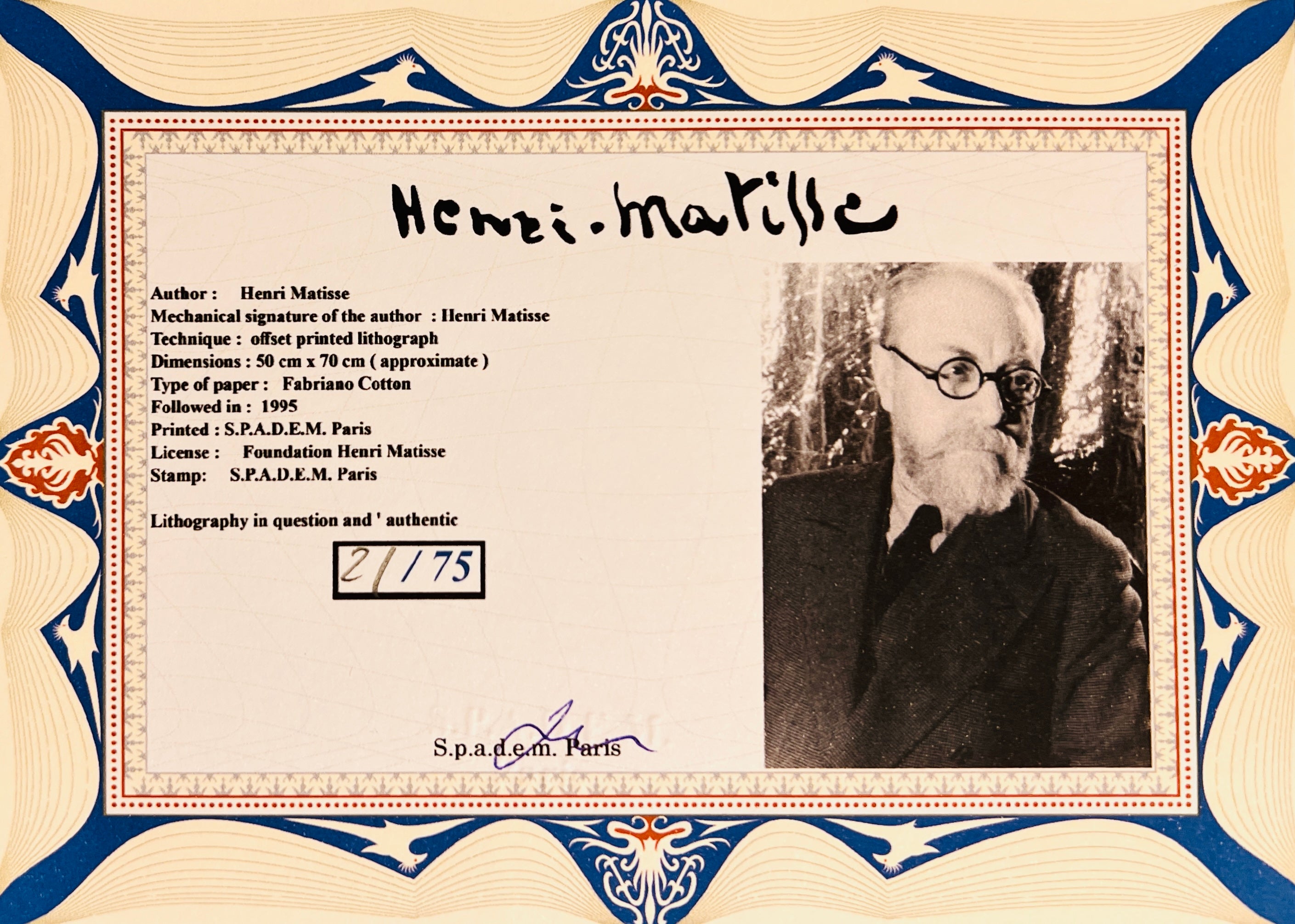 Henri Matisse - Zbor