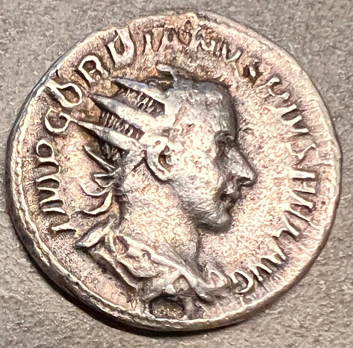Monedă Antoninian, Gordian III, tip Pax, 238-244, bilon - Artiss