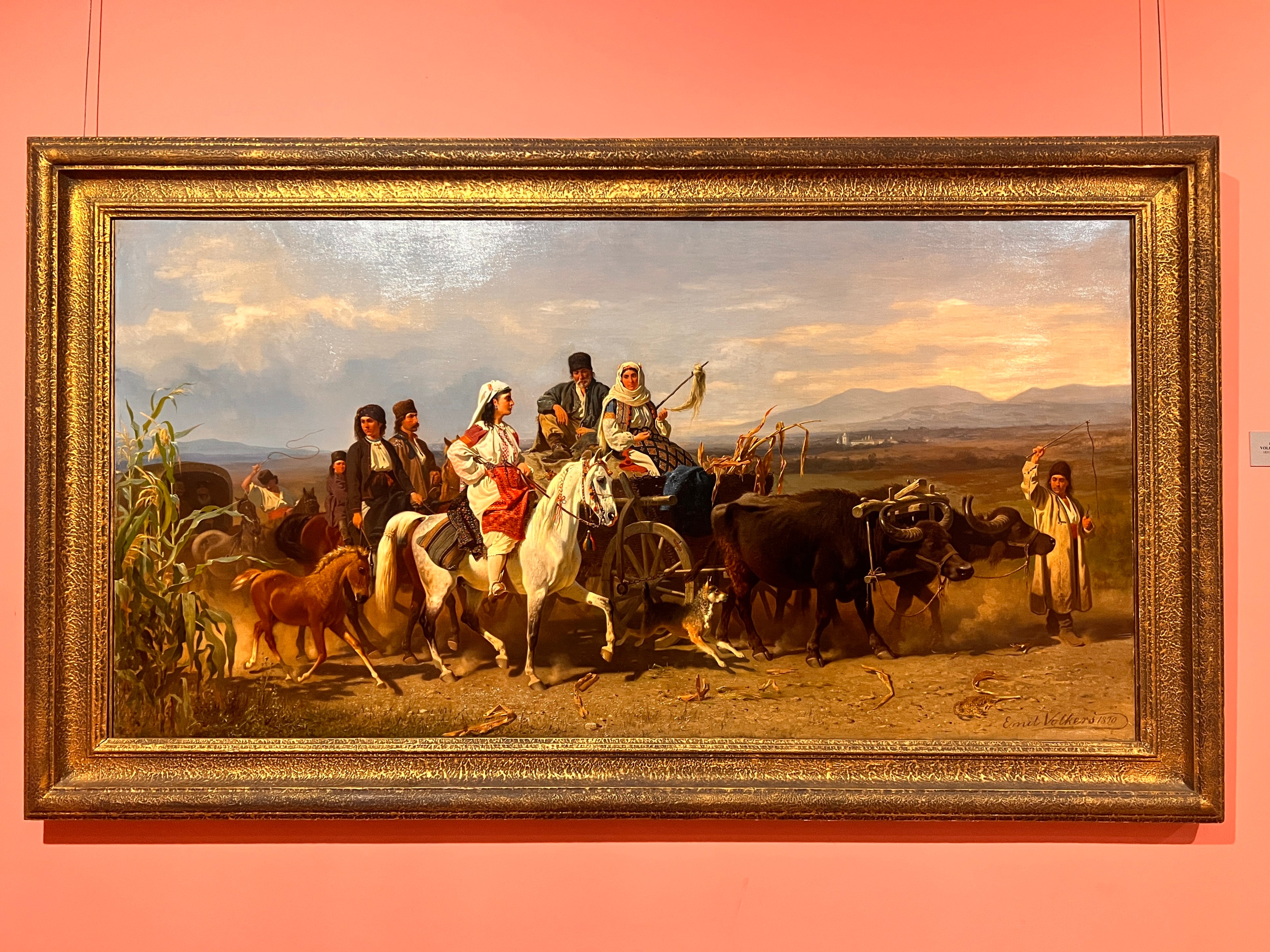 Emil Volkers - La drum, 1871