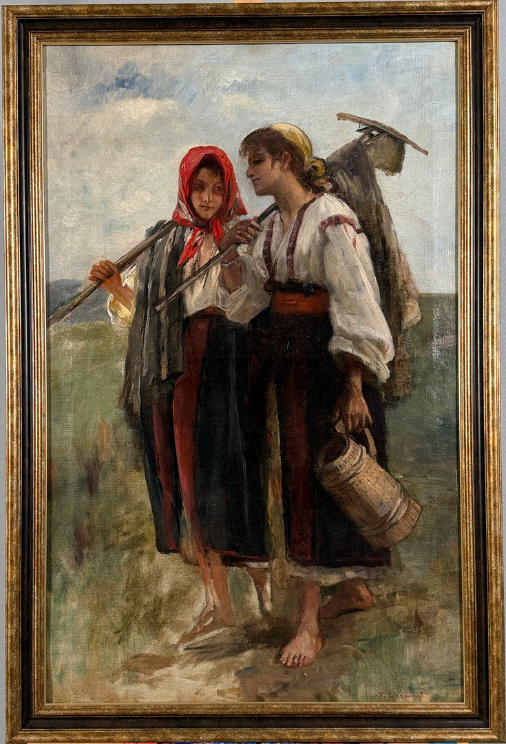 Nicolae Vermont - Întoarcerea de la câmp