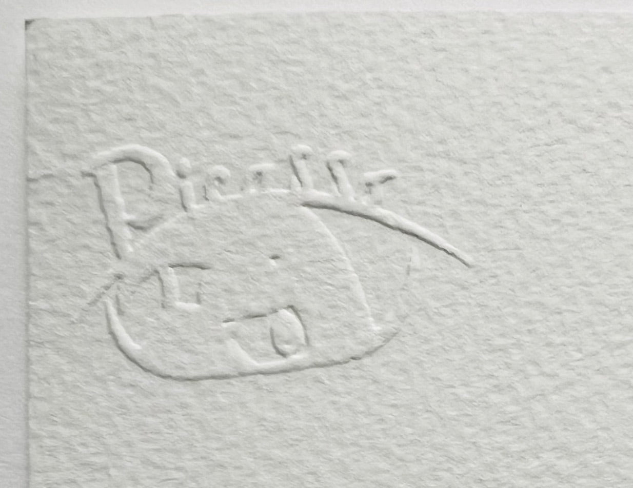 Pablo Picasso - Person and Dove