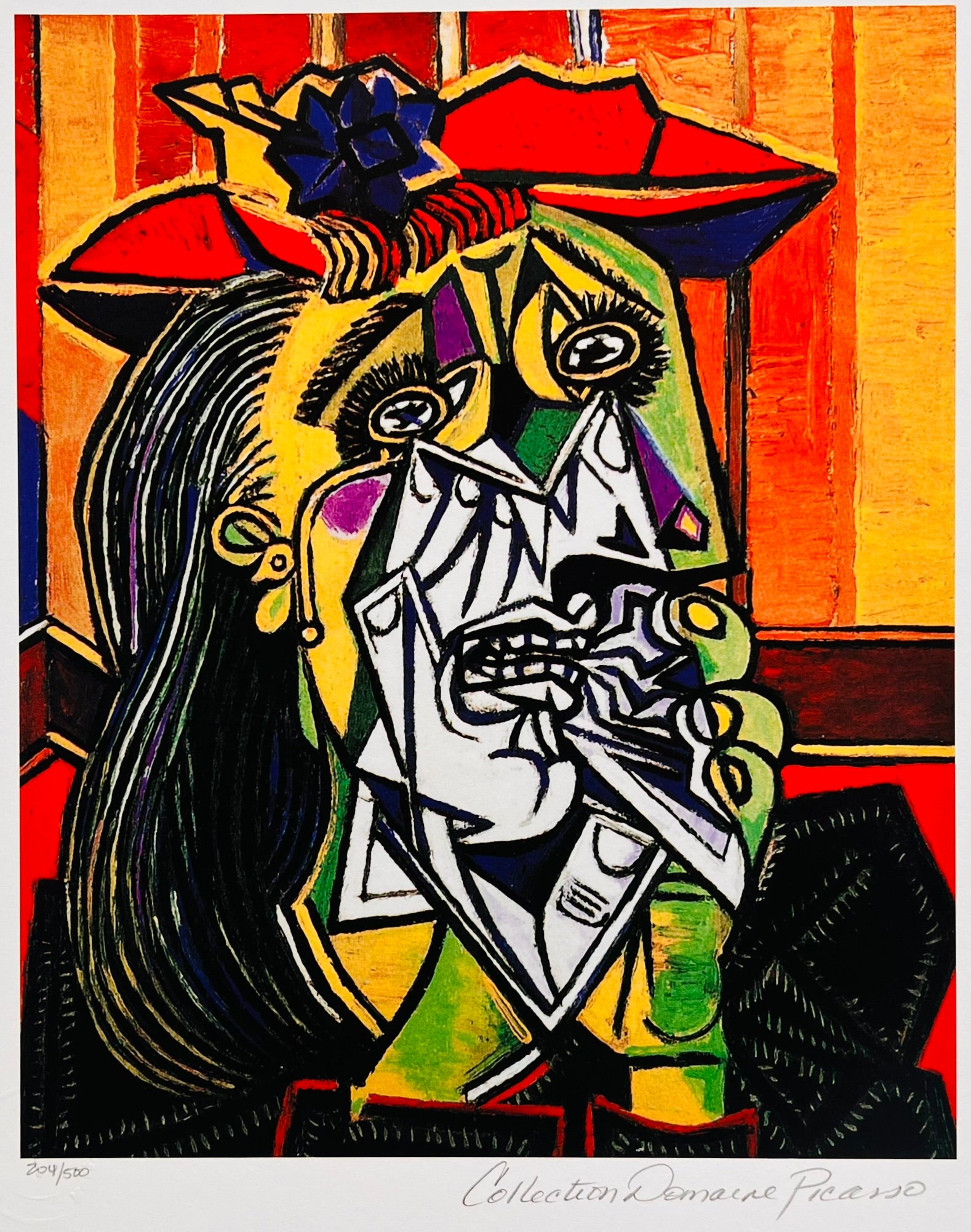 Pablo Picasso - Weeping Woman (In Red Hat)