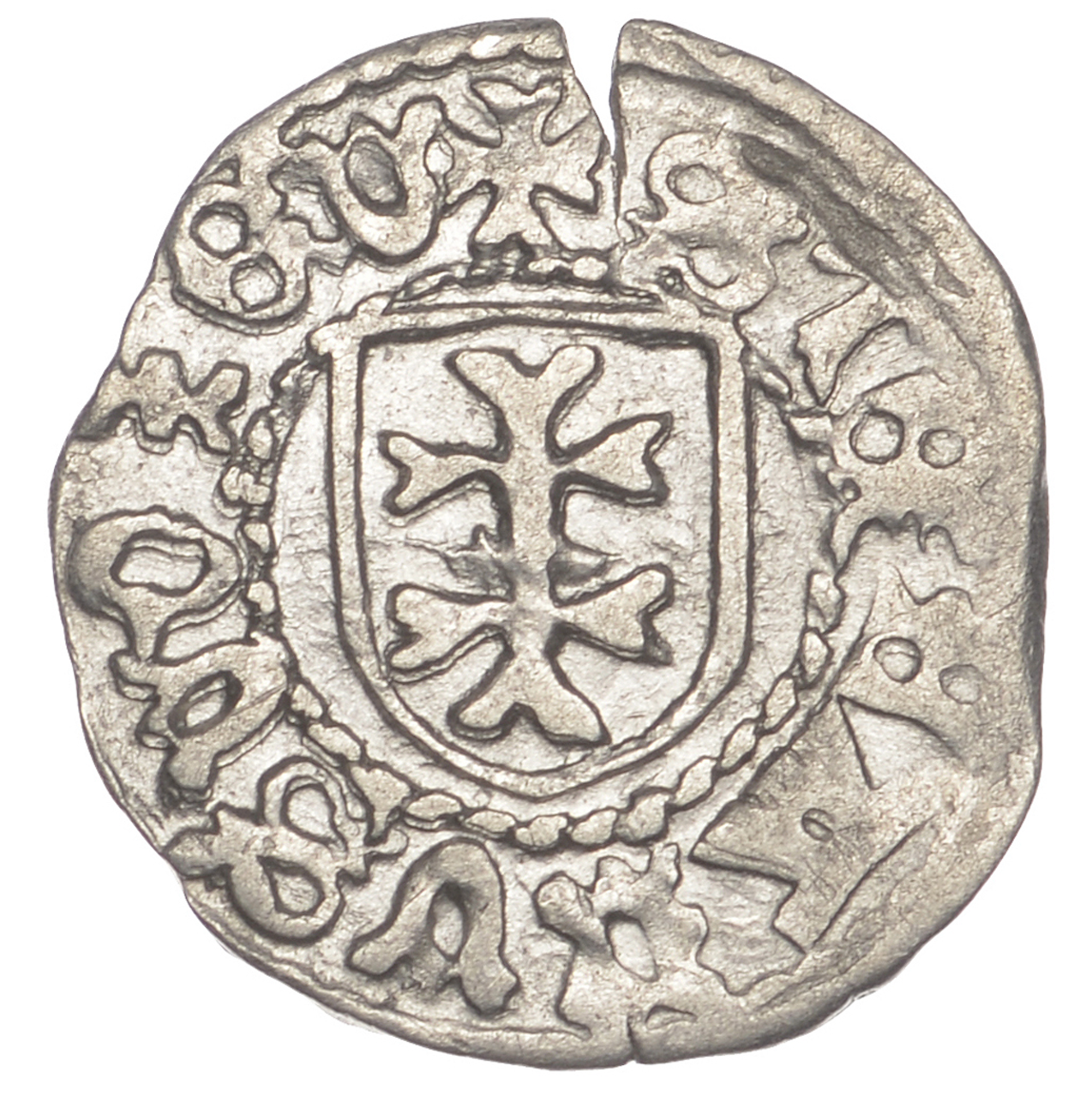 Monedă Gros, Ștefan cel Mare, tip IIb, 1457-1504, argint (clasată Fond) - Artiss