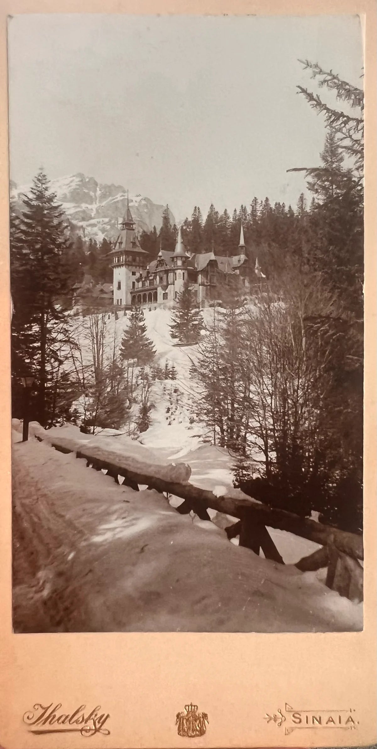 Sinaia, Castelul Peles, foto Thalsky
