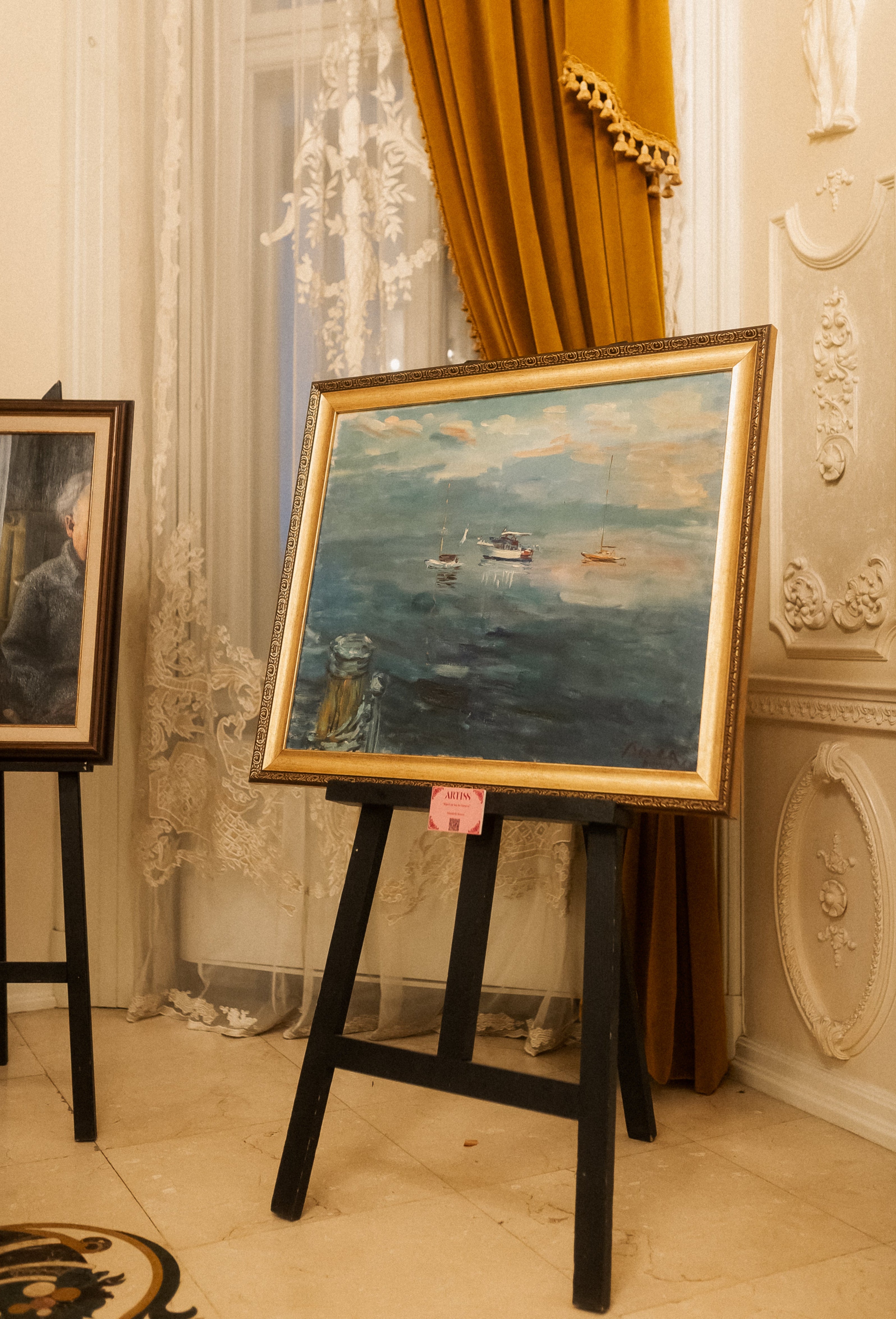 Dimitrie Berea - Bărci pe lac la Geneva
