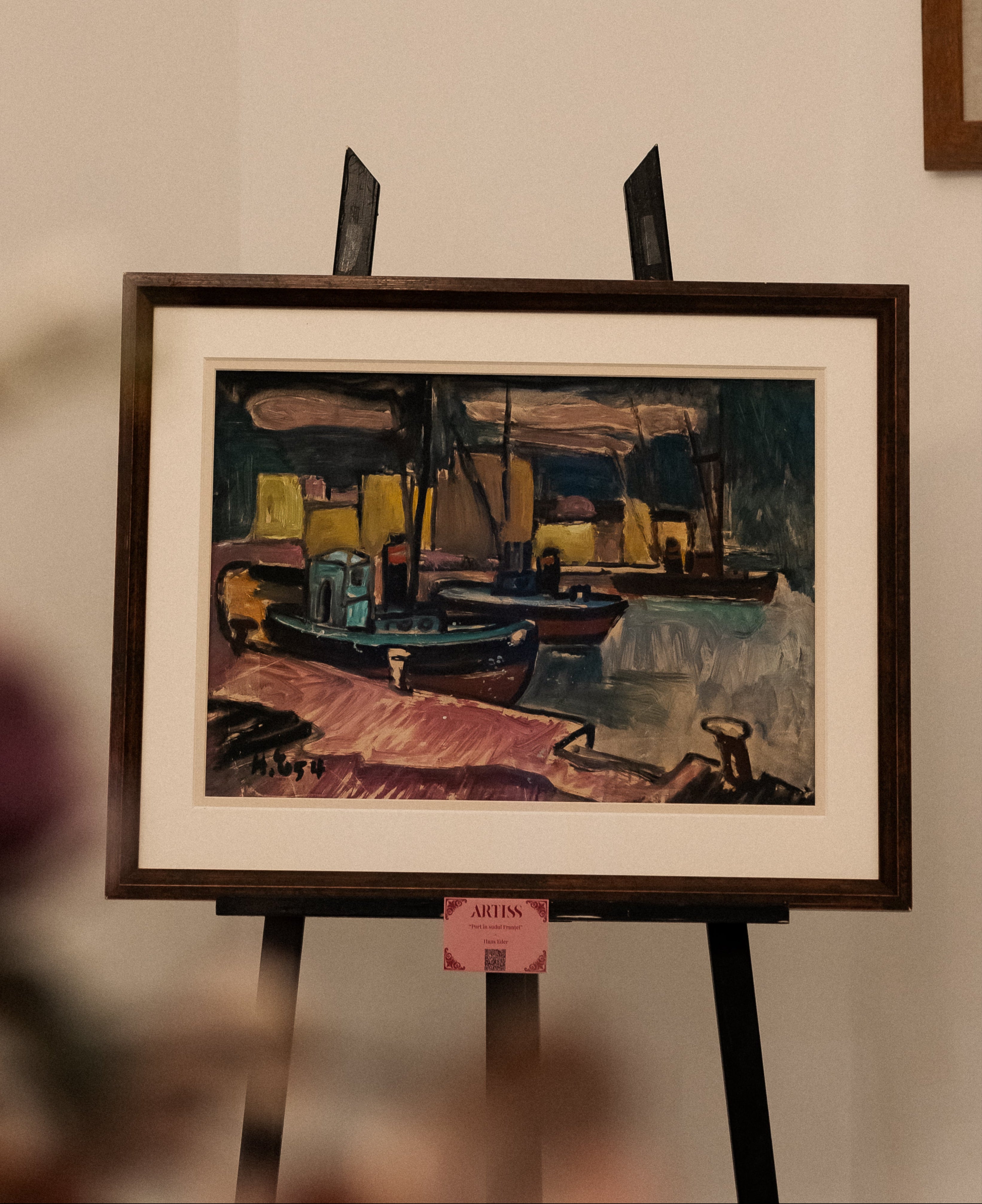 Hans Eder - Port în sudul Franței - Artiss