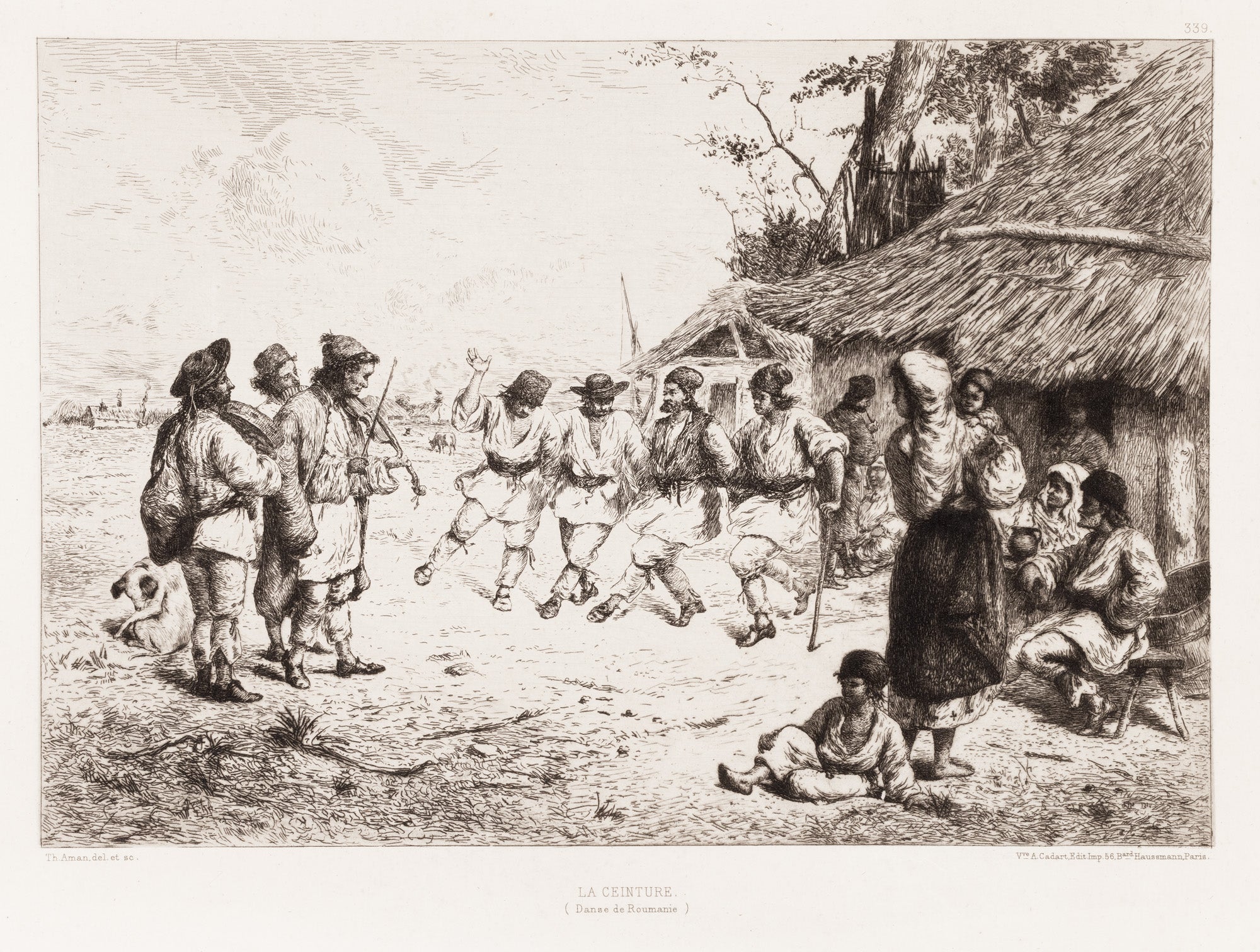 Theodor Aman - Hora românească