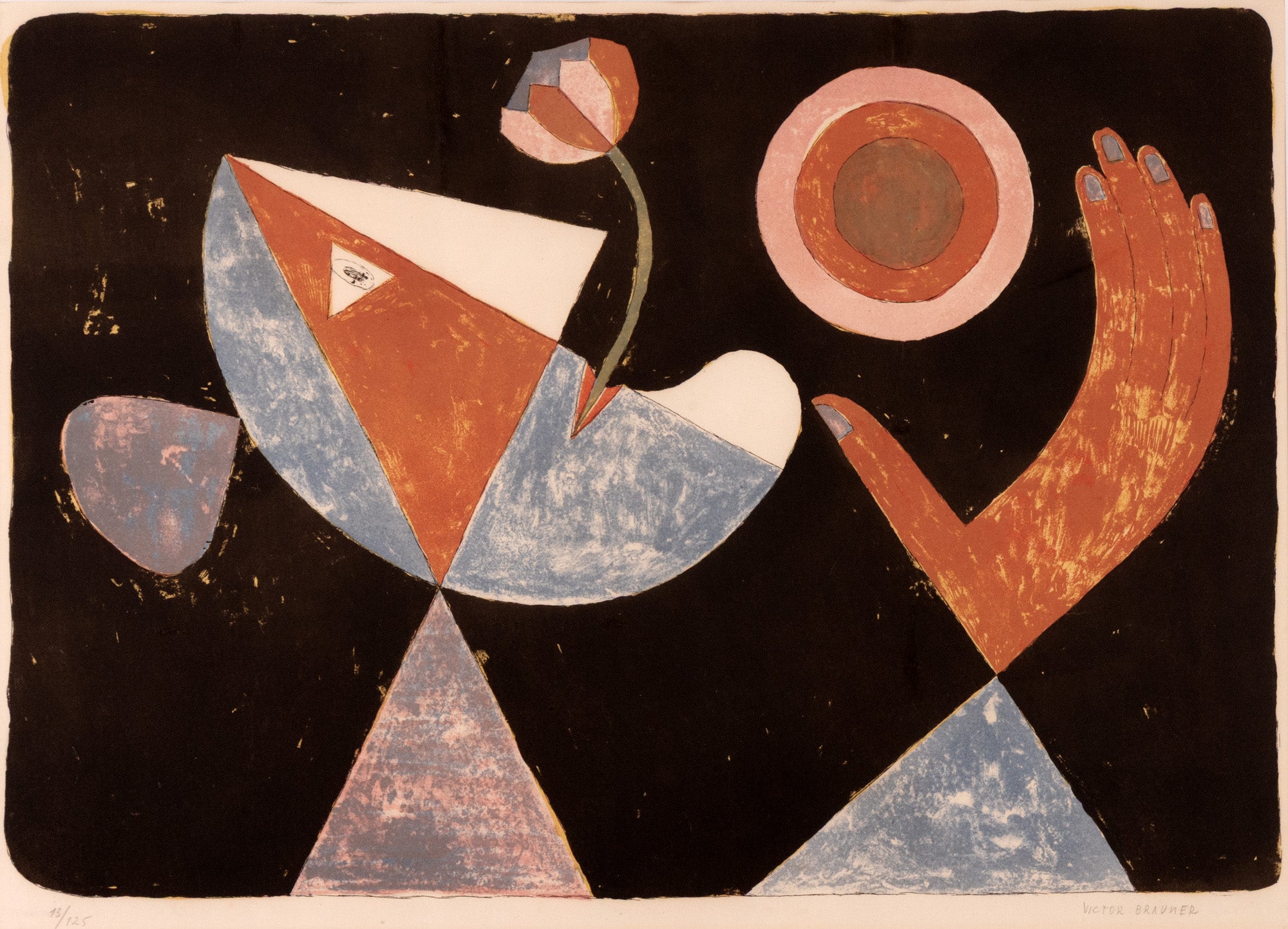 Victor Brauner - La Fiancée Héliotropique - Artiss