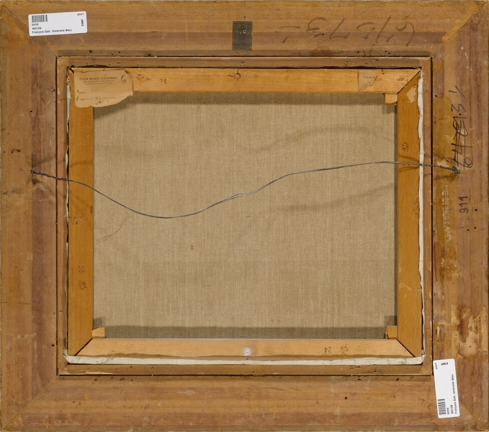 François Gall - Ombrelle bleue