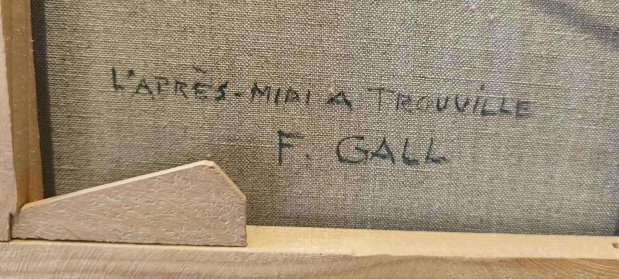 François Gall - L'après-midi à Trouville