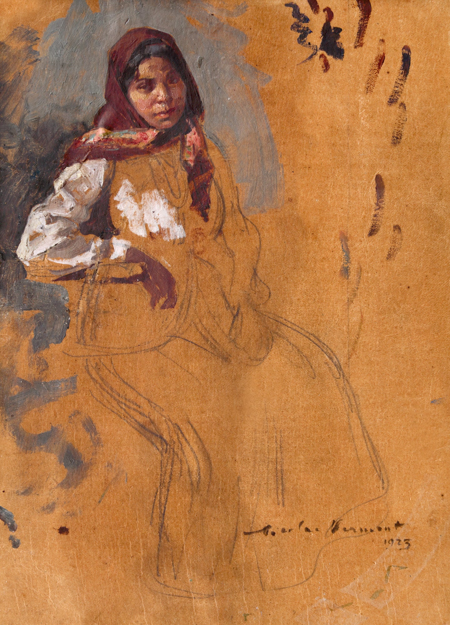 Nicolae Vermont - Țărăncuță - Artiss
