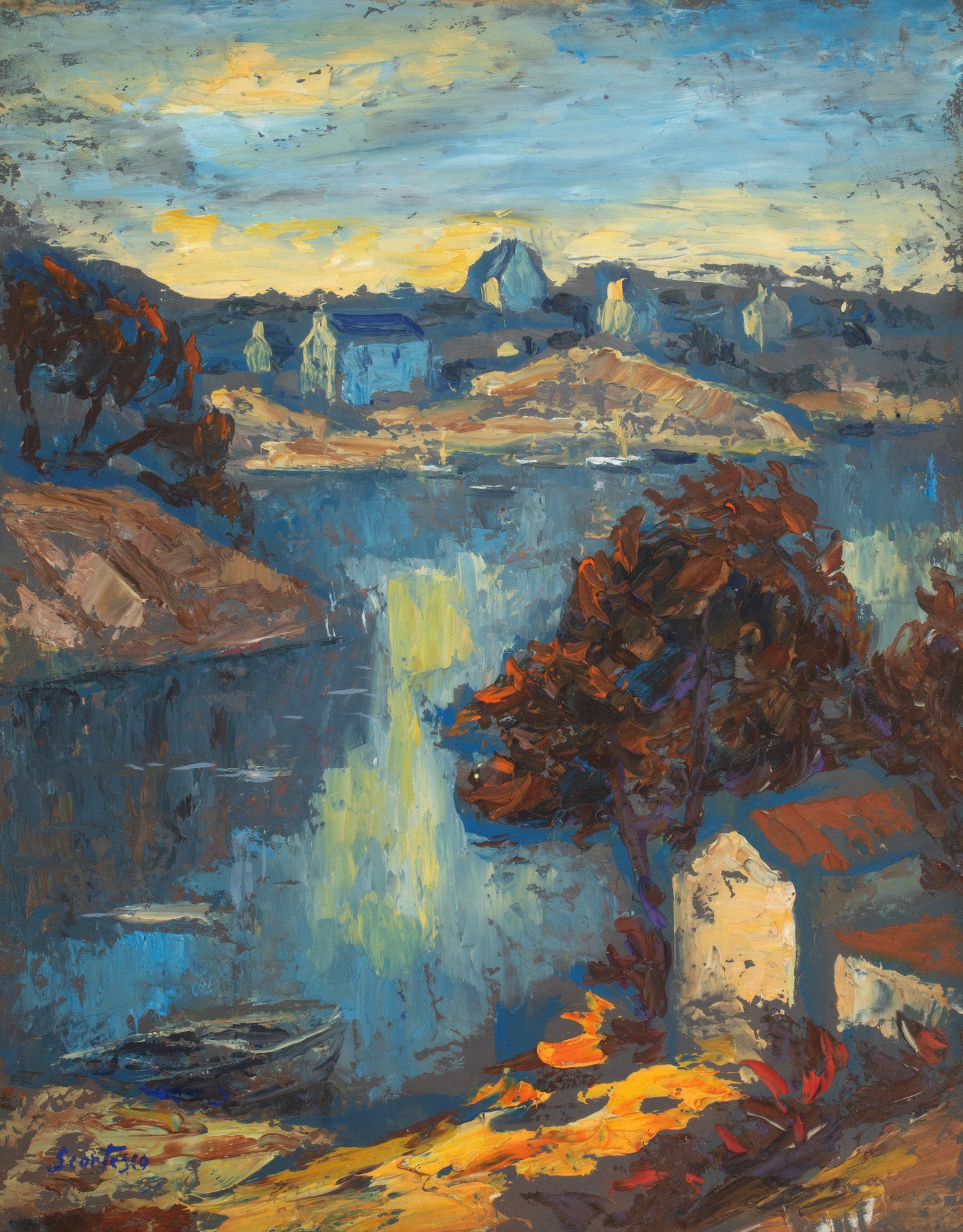 Paul Scorţescu - Saint Jacut de la Mer (Bretagne)