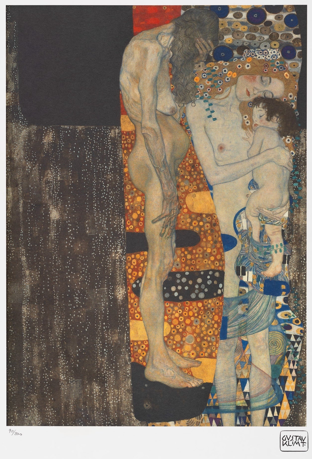 Gustav Klimt - The three ages of woman