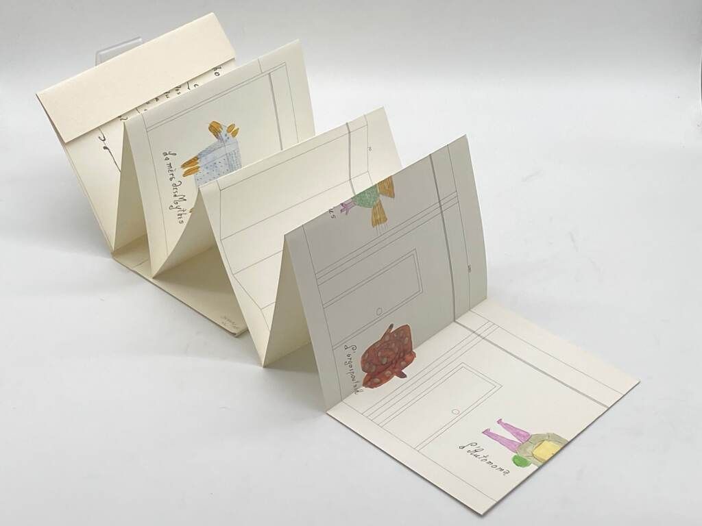 Victor Brauner - "Plan de l'exposition" și "Catalogue d`exposition", Galeria Alexandre Iolas, Paris