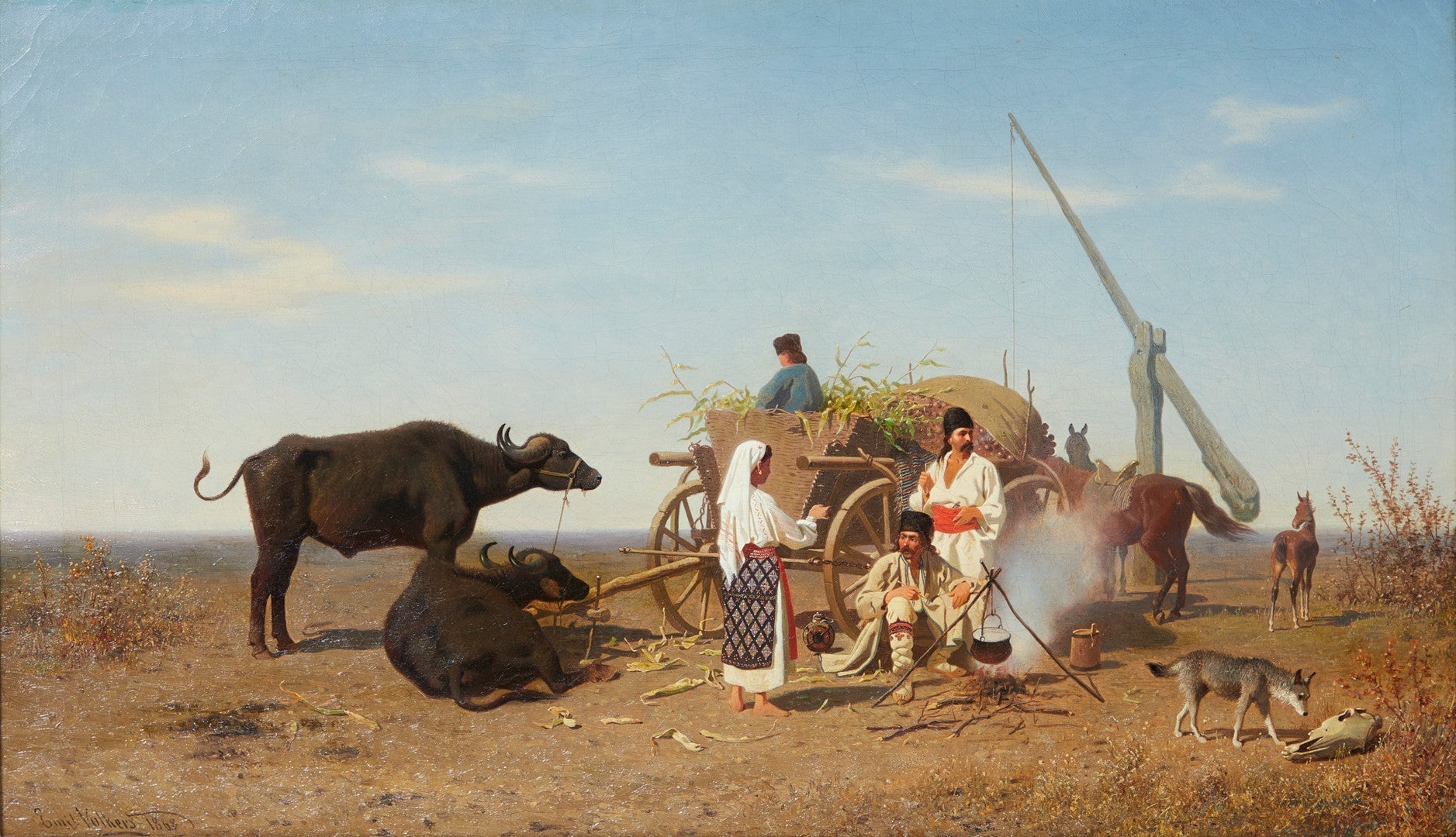 Emil Volkers - un pictor german la curtea Principelui Carol I