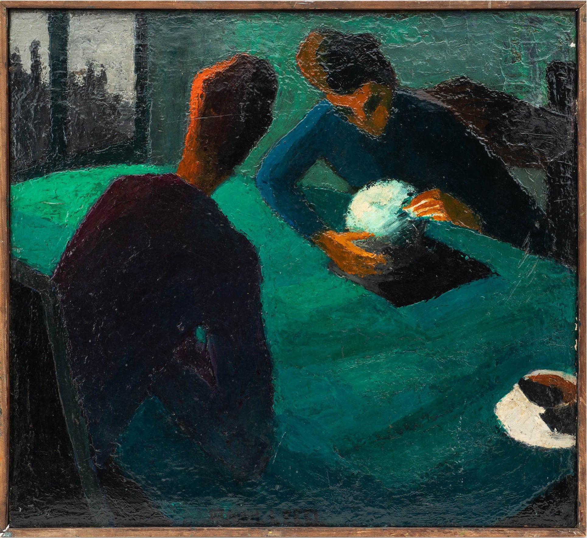 Raoul Egon Lebel - La voyante - Artiss