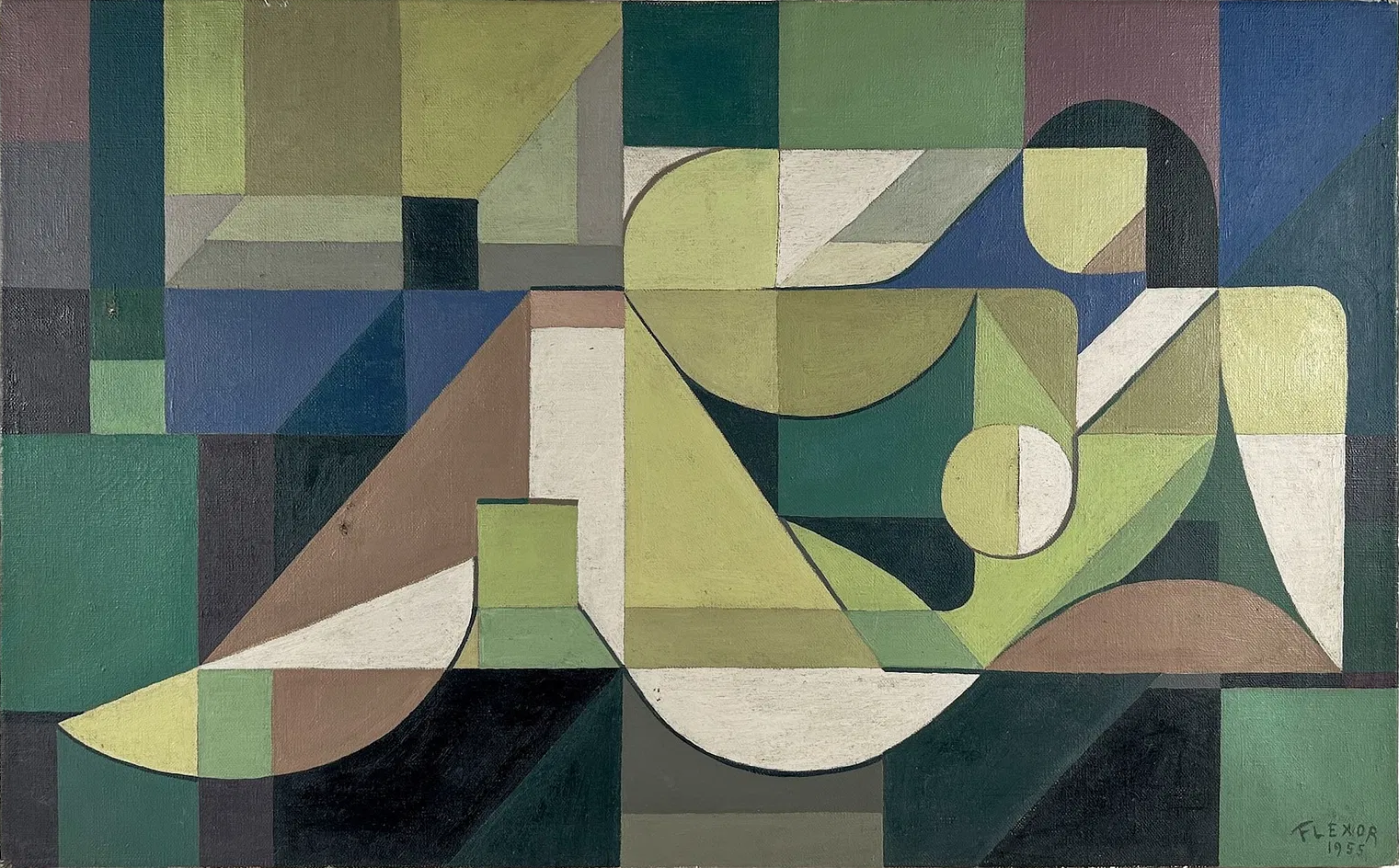 Samson Flexor - Cubist nude