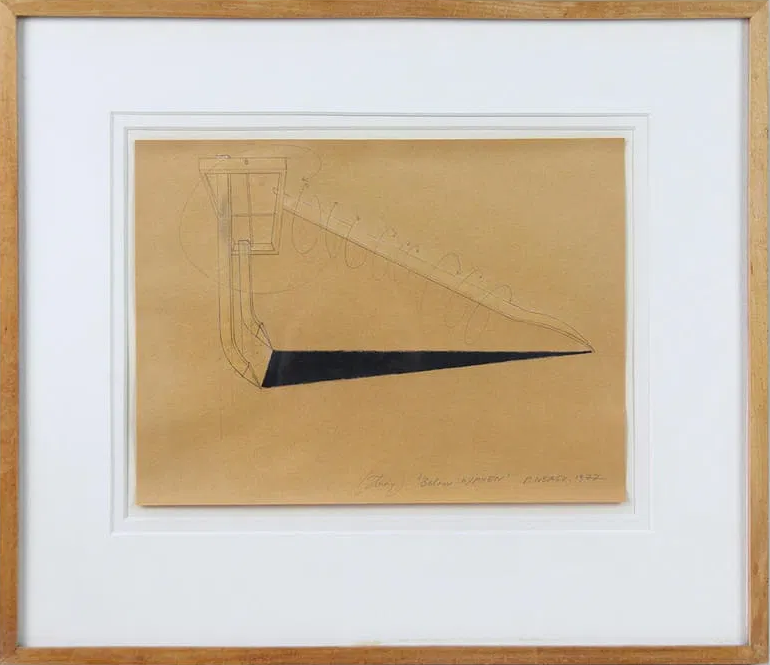 Paul Neagu - Below Hyphen, study