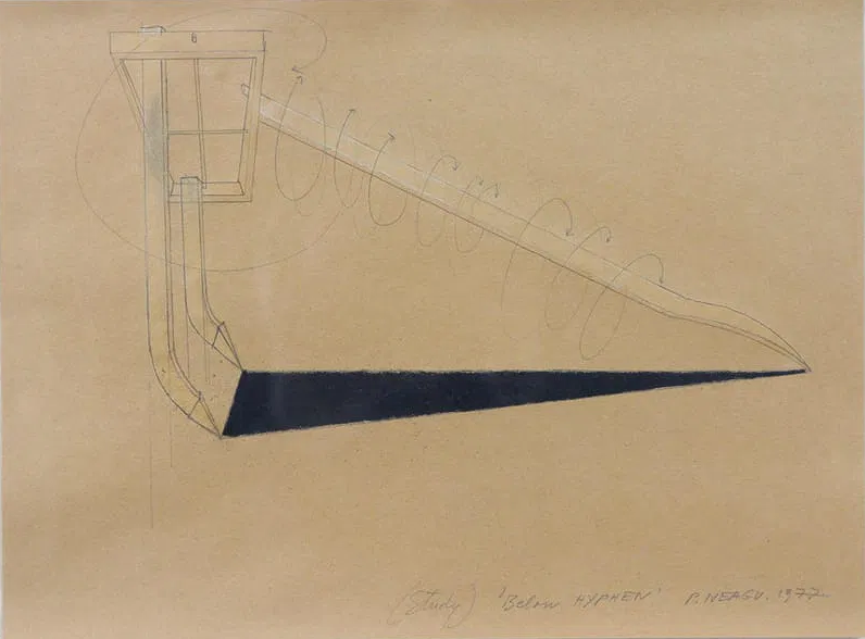 Paul Neagu - Below Hyphen, study - Artiss