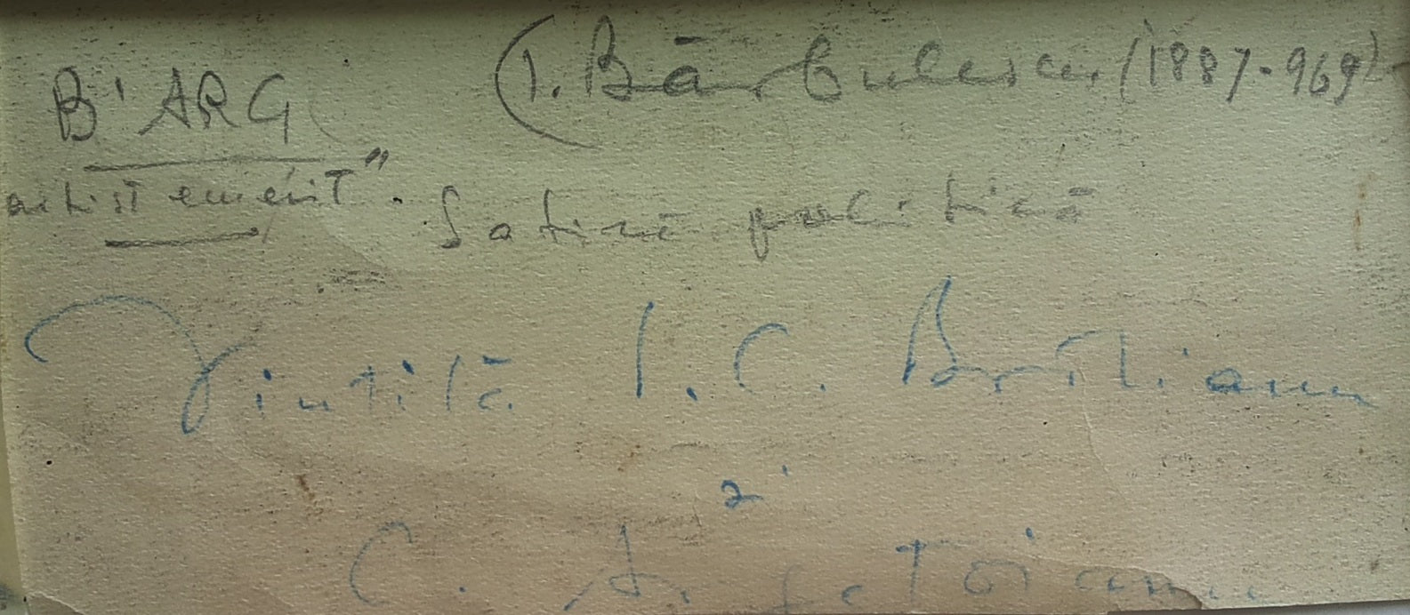 Ion Bărbulescu (B'arg)- Vintila I.C.Bratianu și C-tin Argetoianu - Artiss