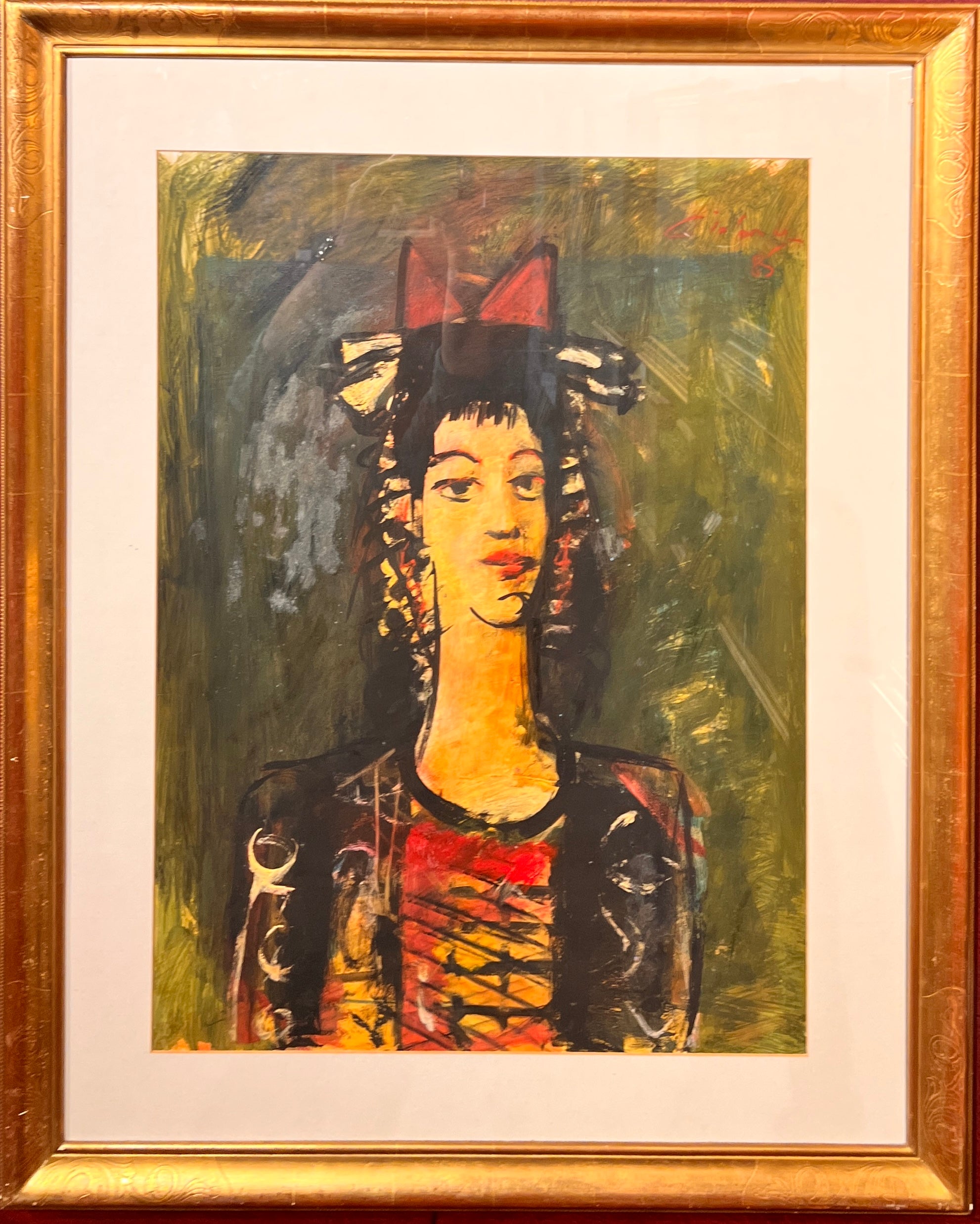 Mircea Ciobanu - Portret de fată - Artiss