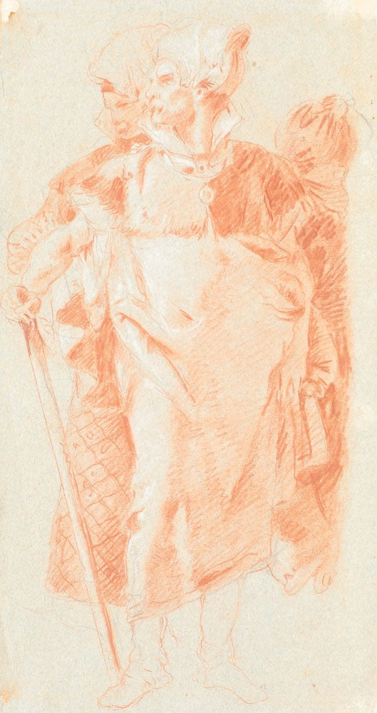 Giovanni Battista Tiepolo - Personaje travestite (Tezaur)