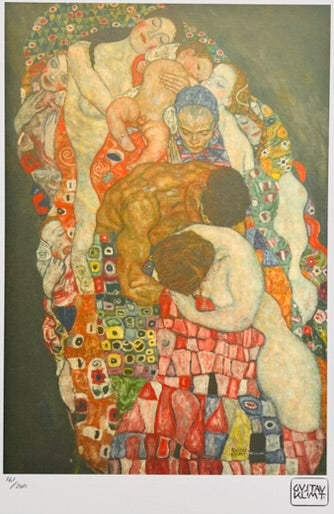 Gustav Klimt - Death and Life