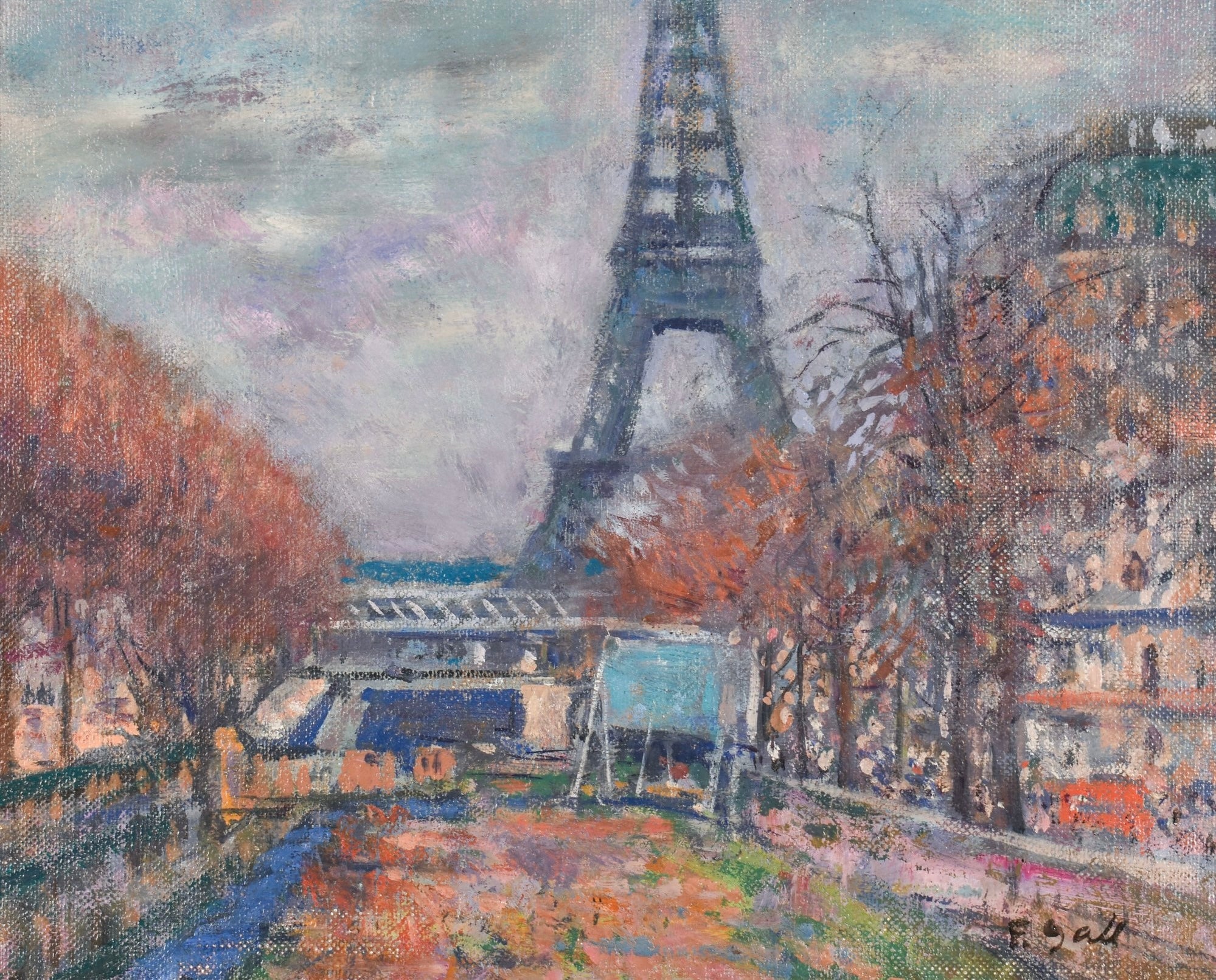 François Gall -  Paris, La tour Eiffel