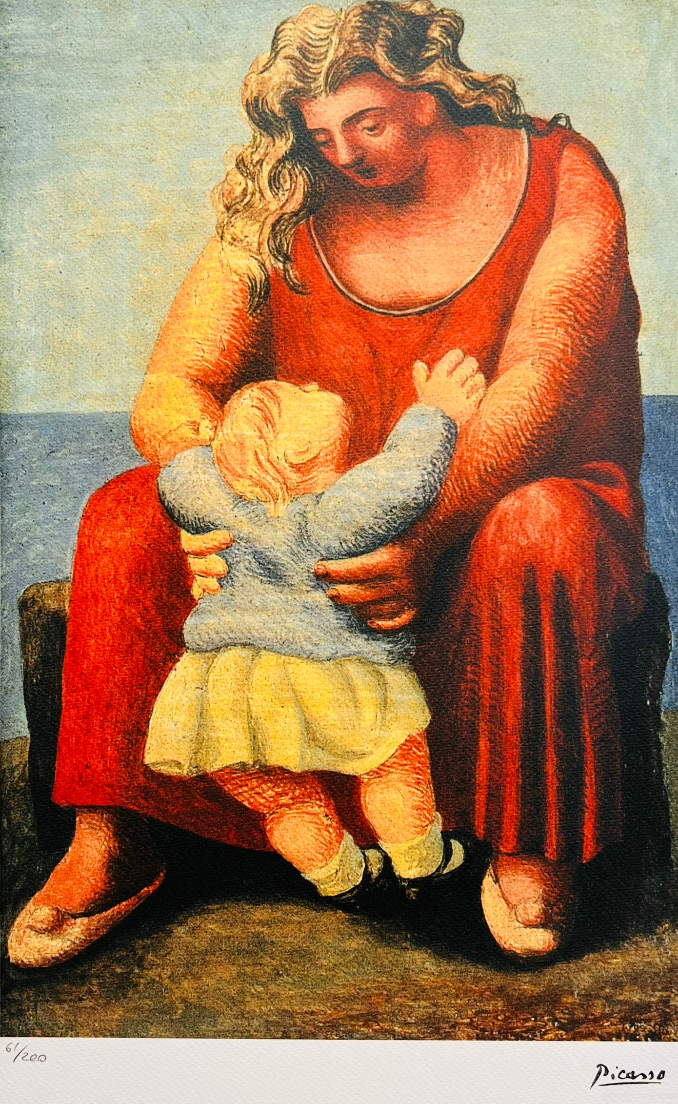 Pablo Picasso - Woman and Child - Artiss